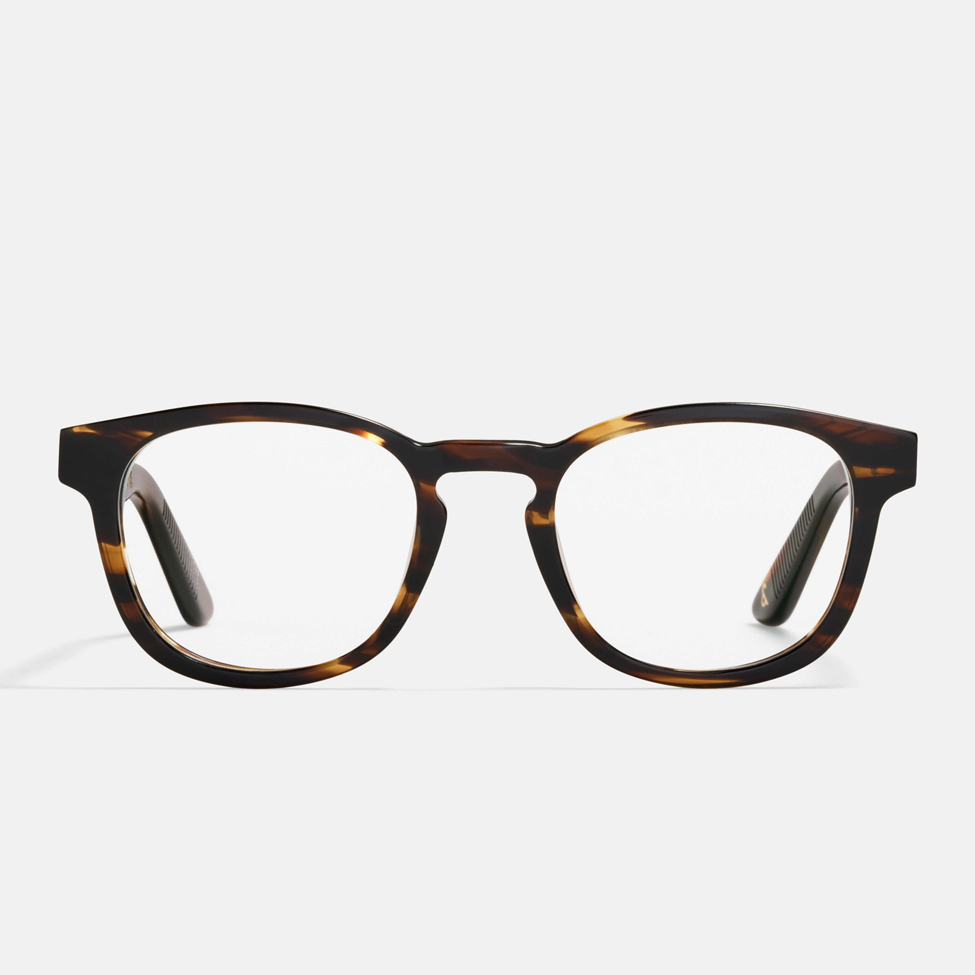 Ace & Tate Brillen | Vierkant Acetaat in Bruin, Oranje