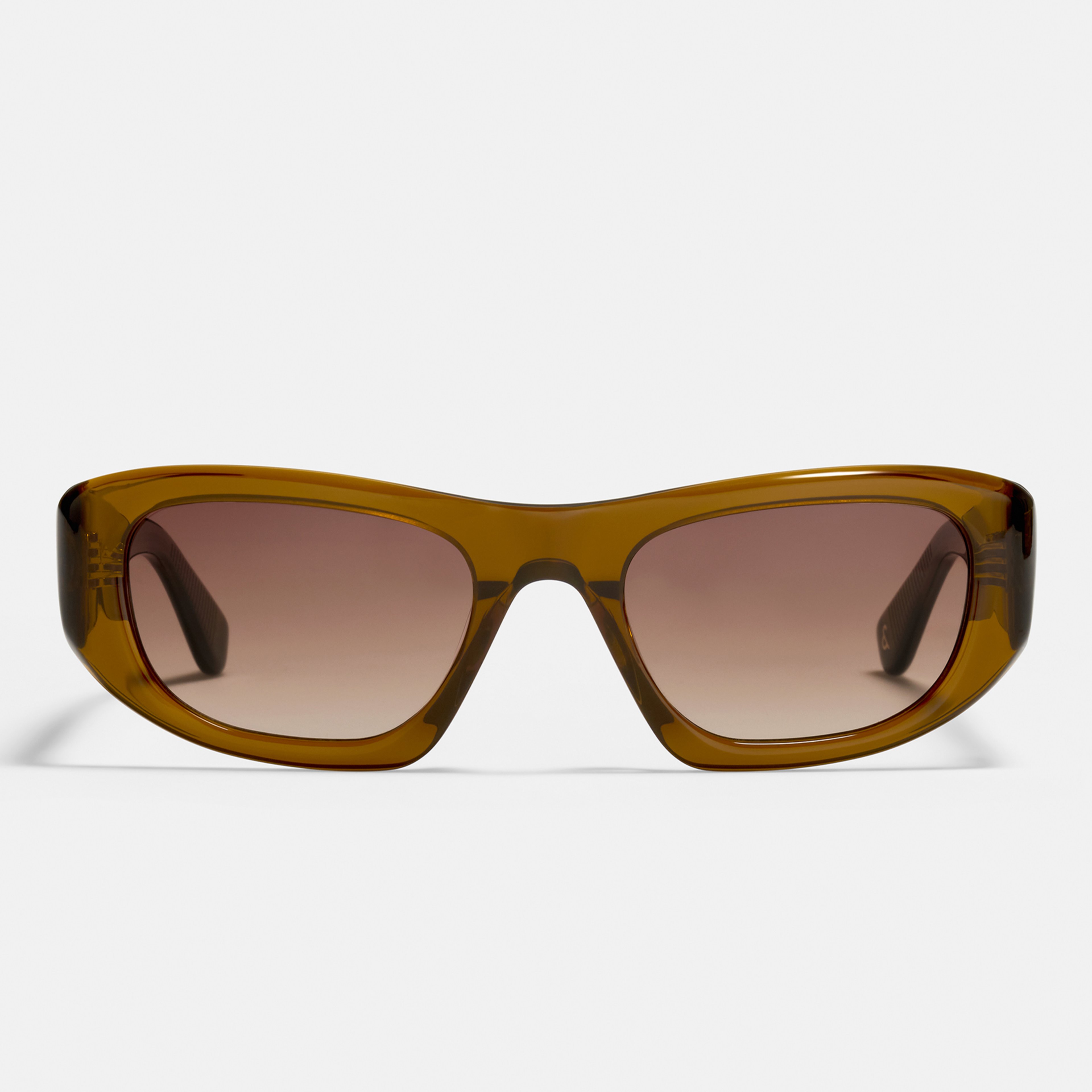 Ace & Tate Sunglasses | Square Acetate in Brown