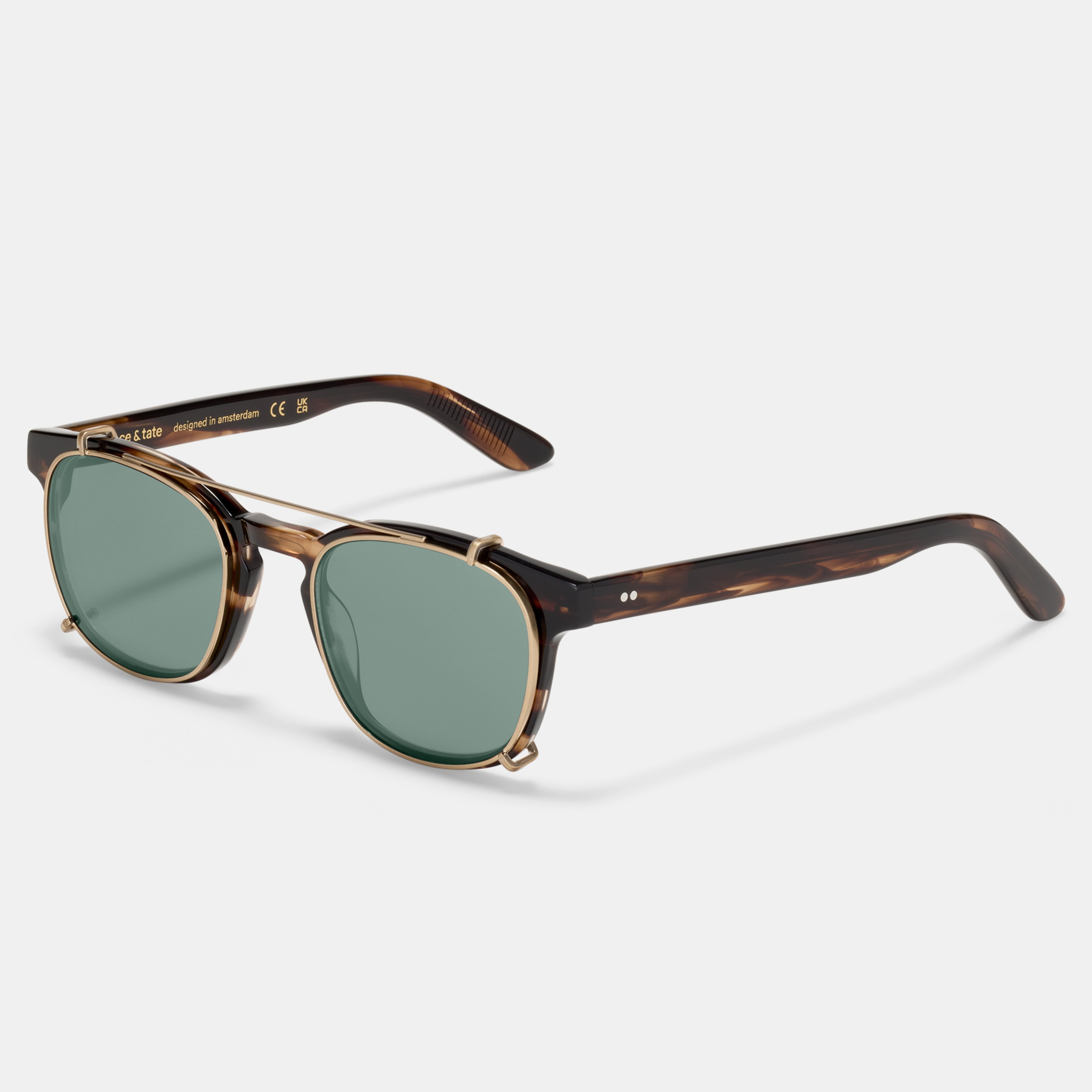 Ace & Tate Clip-on sunglasses