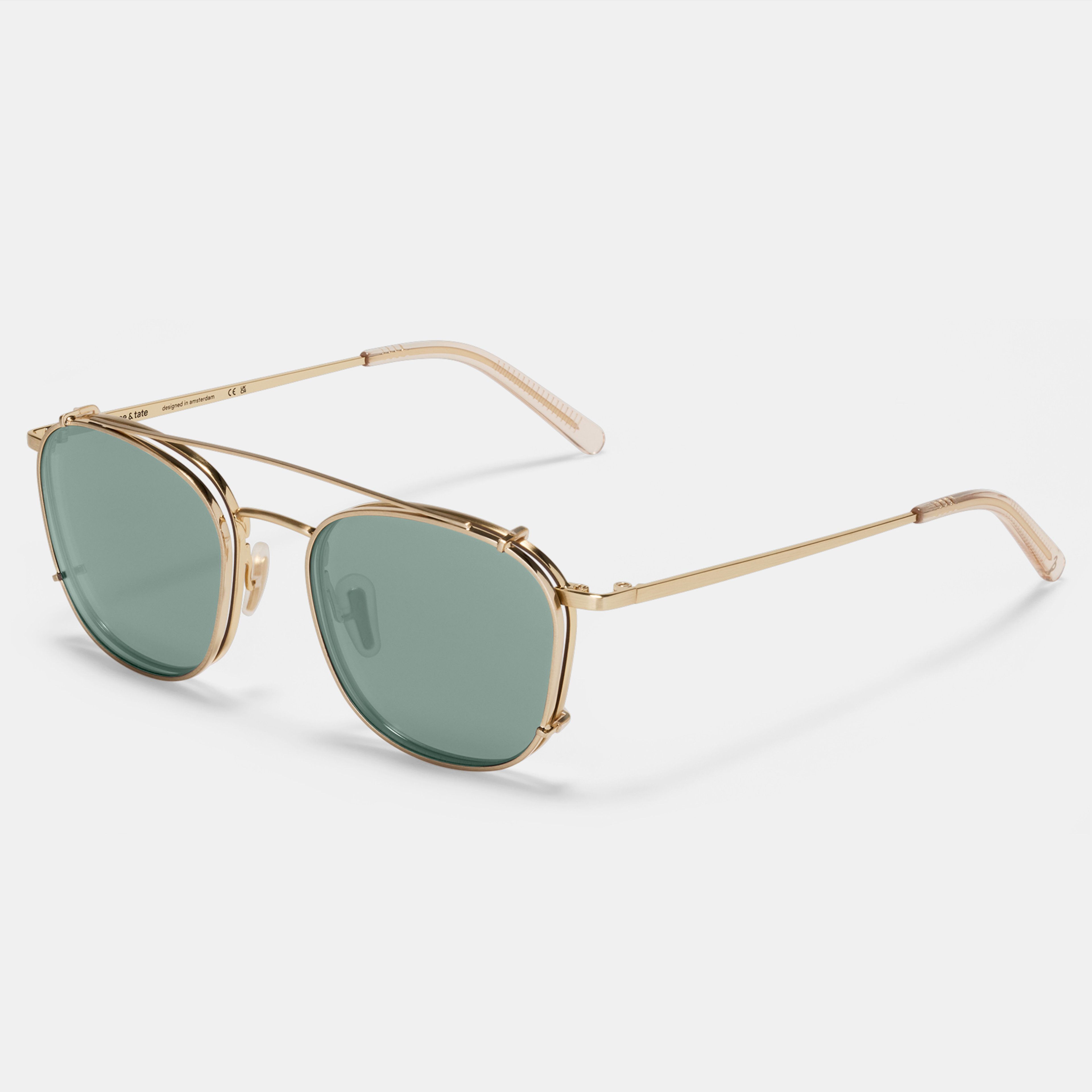 Ace & Tate Clip-on sunglasses
