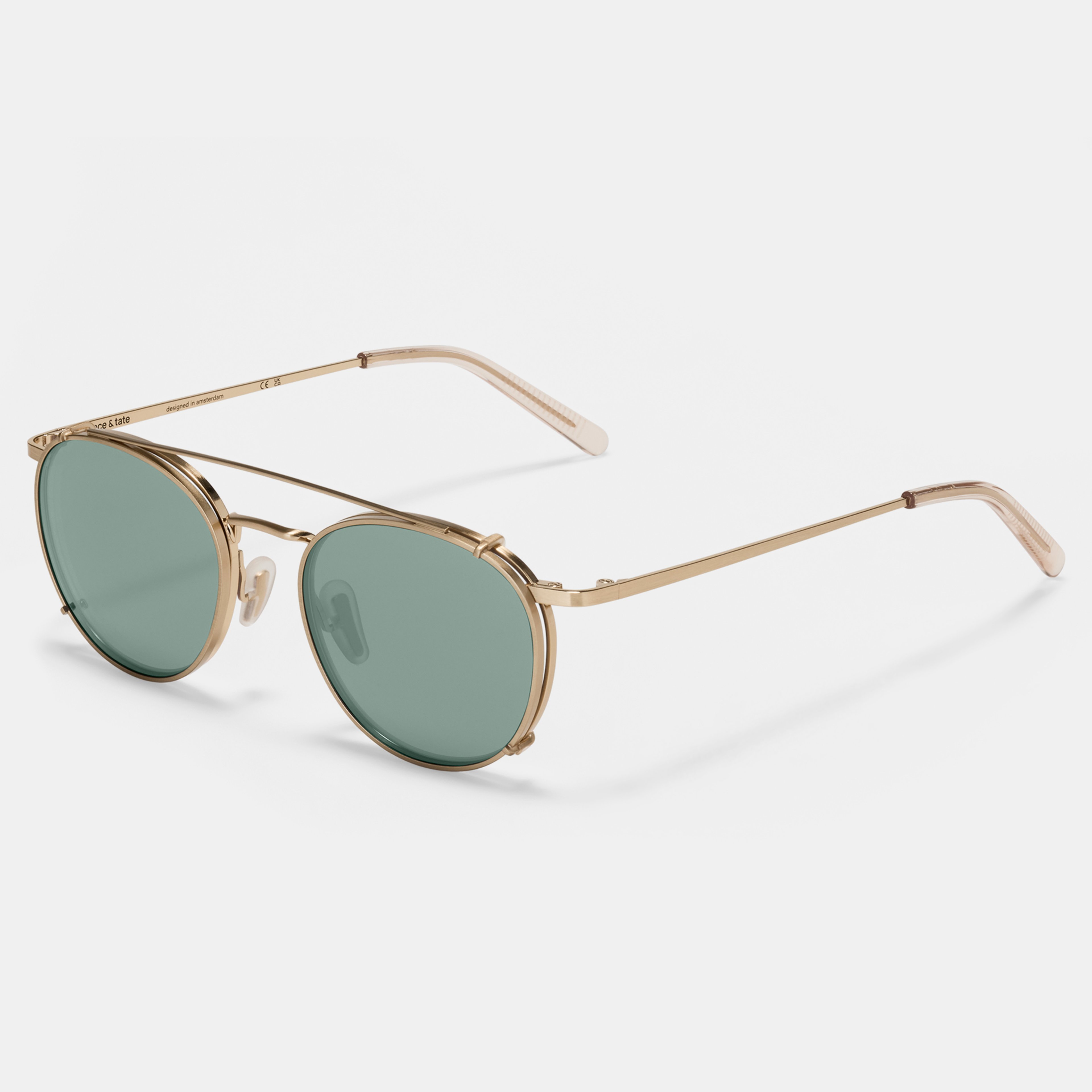 Ace & Tate Clip-on sunglasses