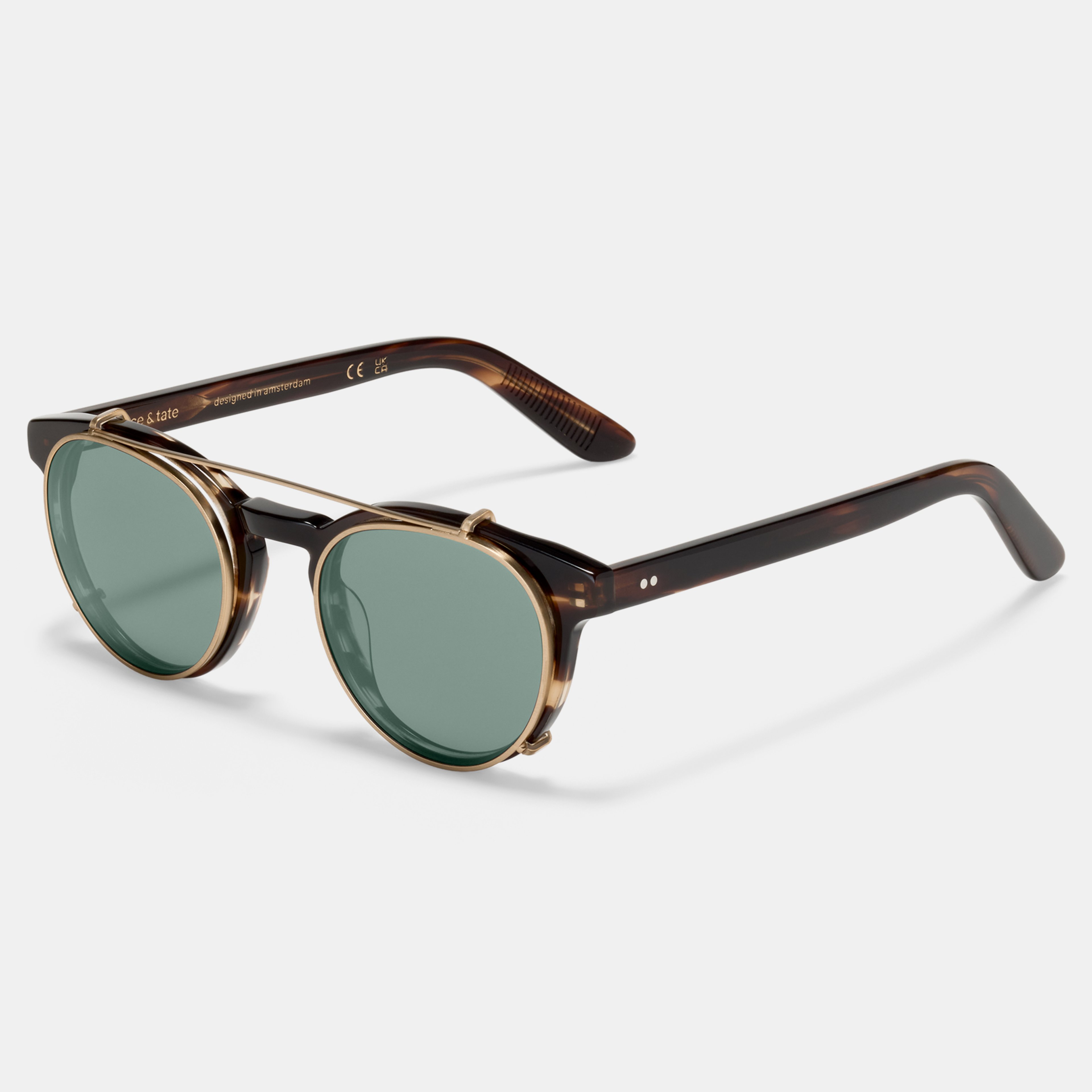Ace & Tate Clip-on sunglasses