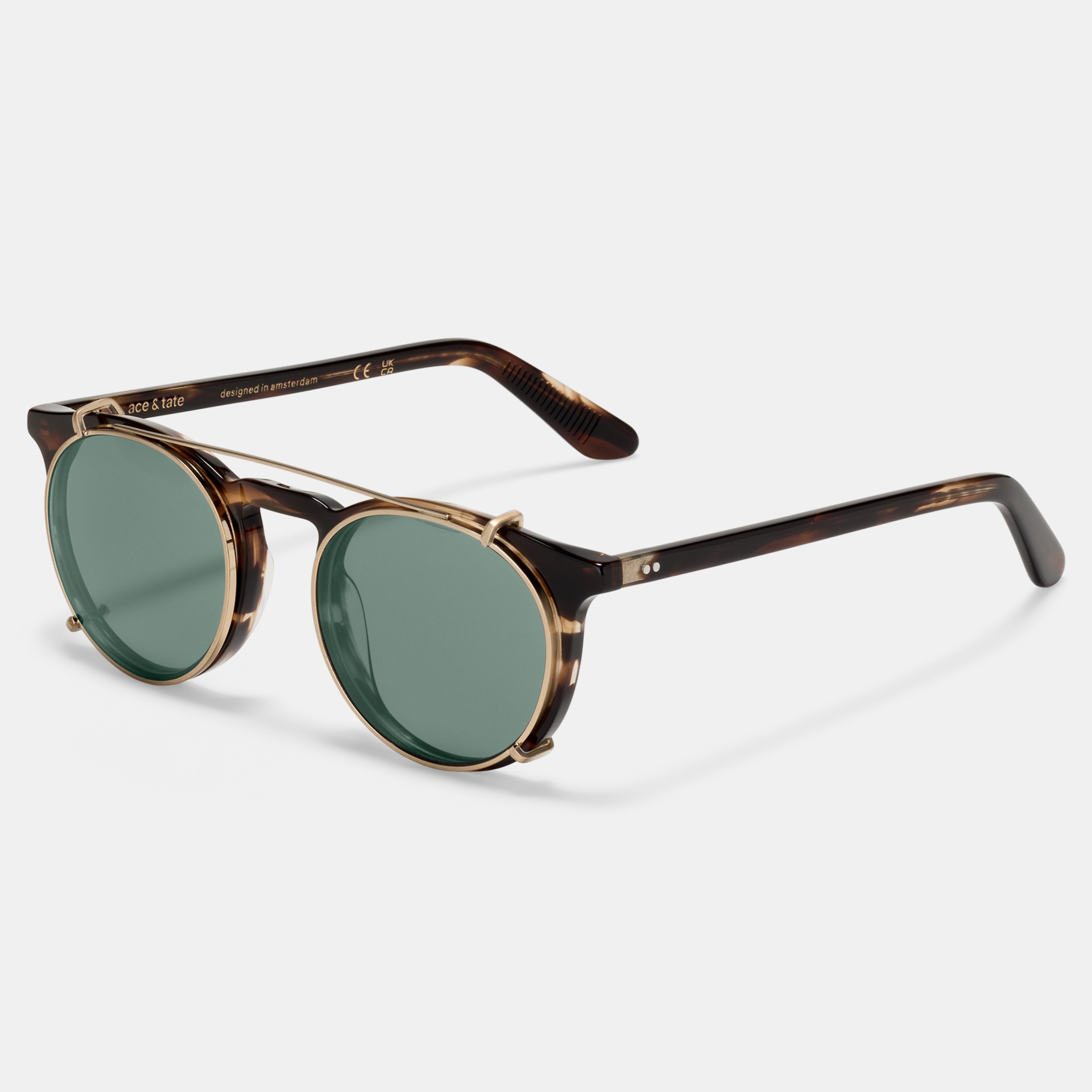 Ace & Tate Clip-on sunglasses