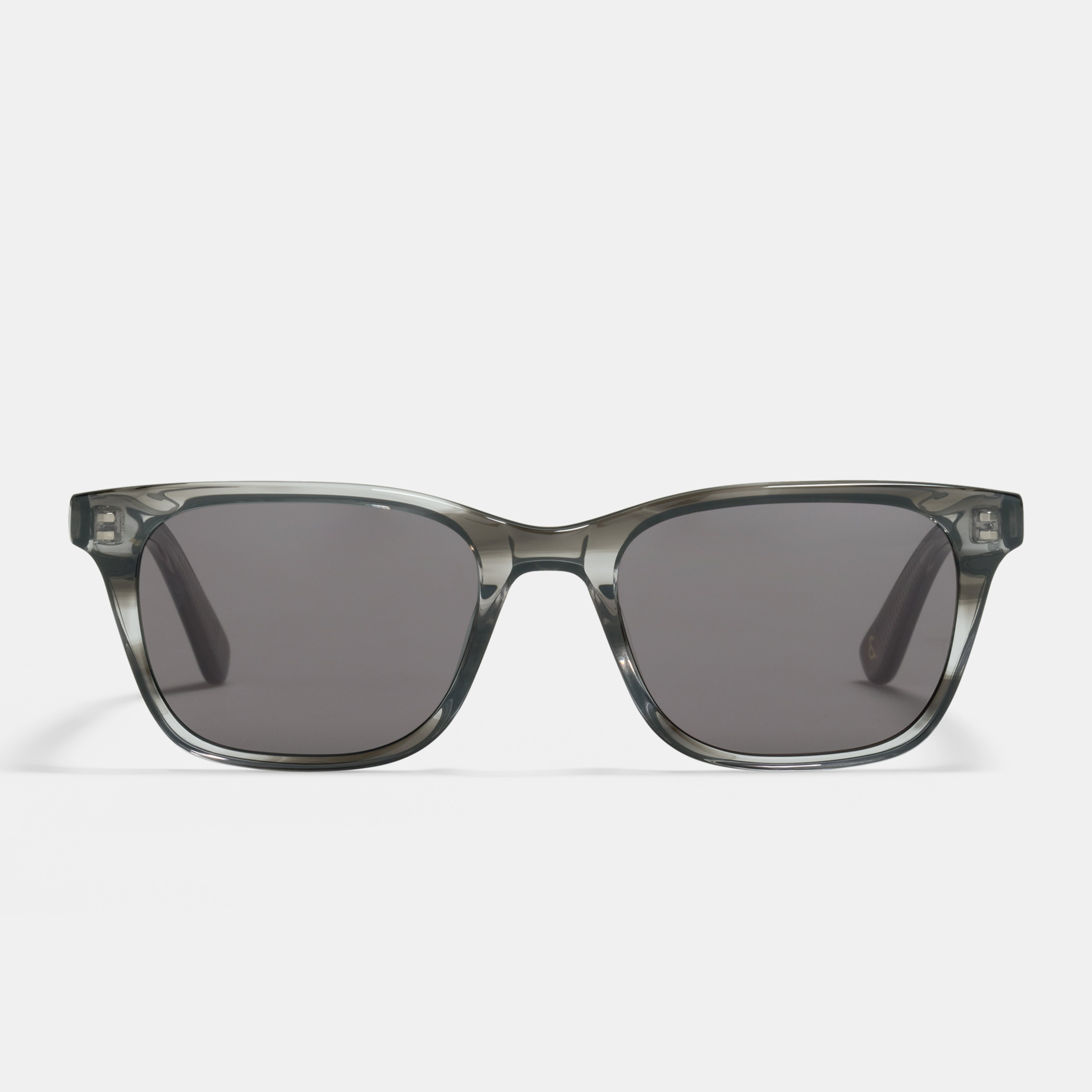 Ace & Tate Sonnenbrillen | Quadratisch Acetat in Transparent, Grau