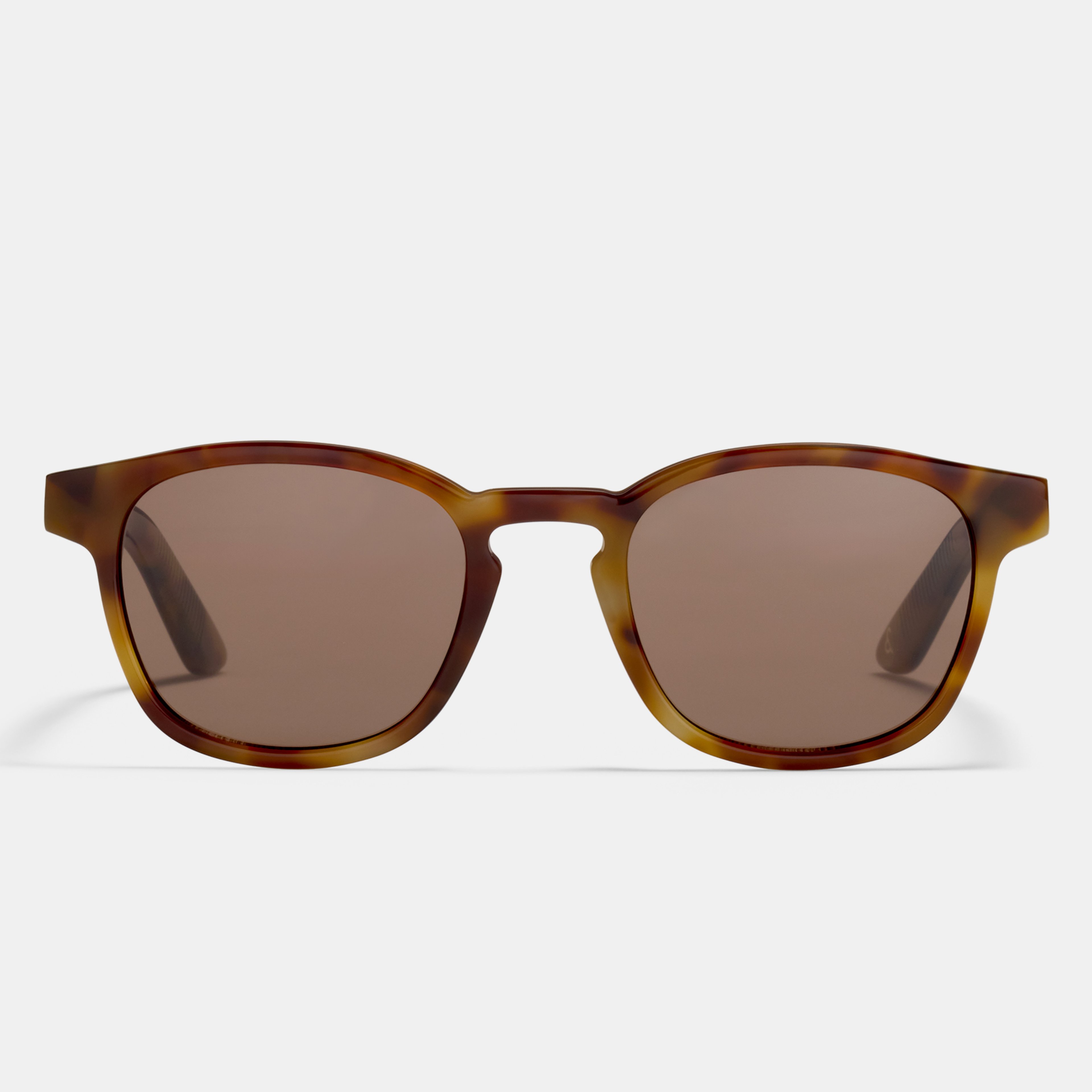 Ace & Tate Sonnenbrillen | Quadratisch Acetat in Braun, Gelb