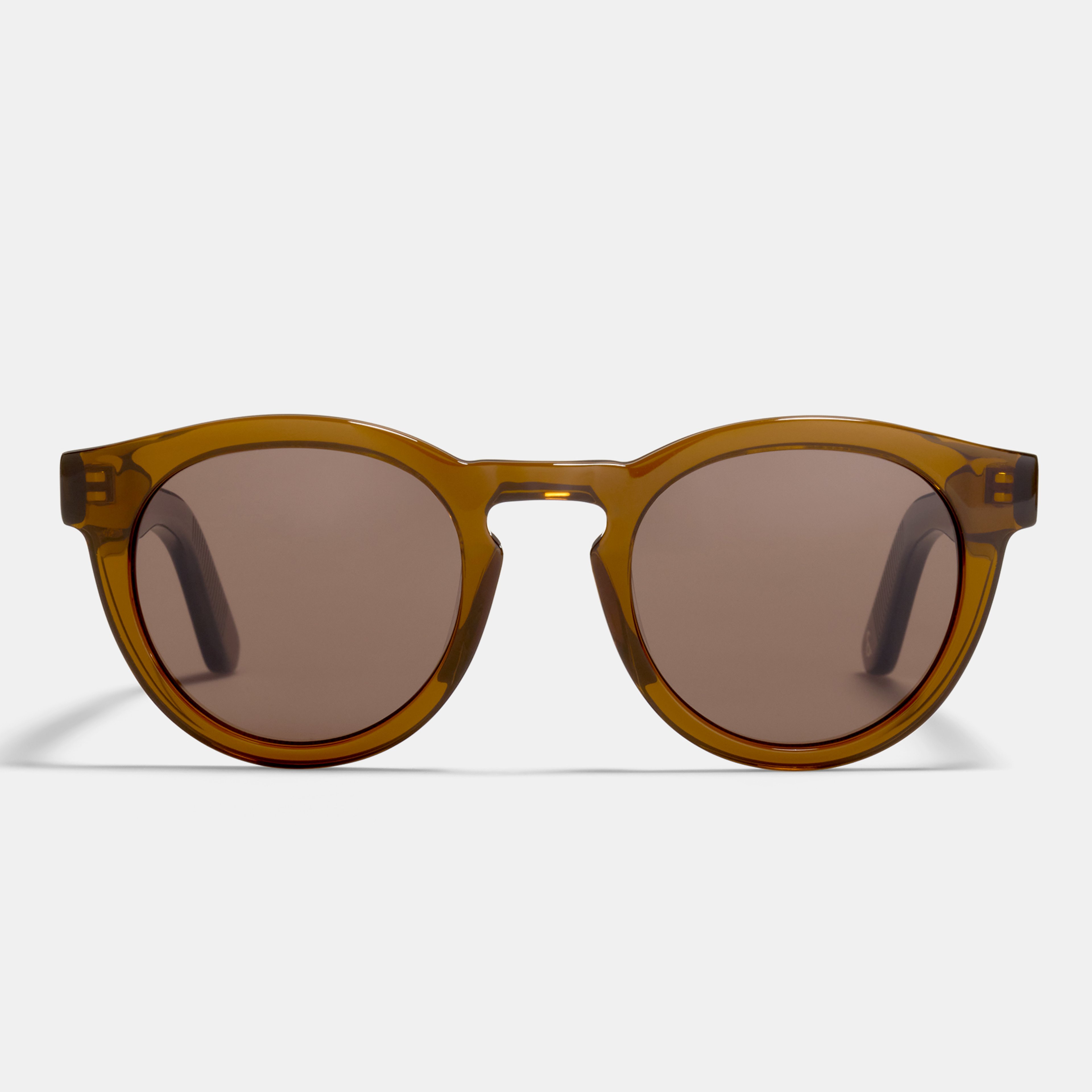 Ace & Tate Sonnenbrillen | Rund Acetat in Braun