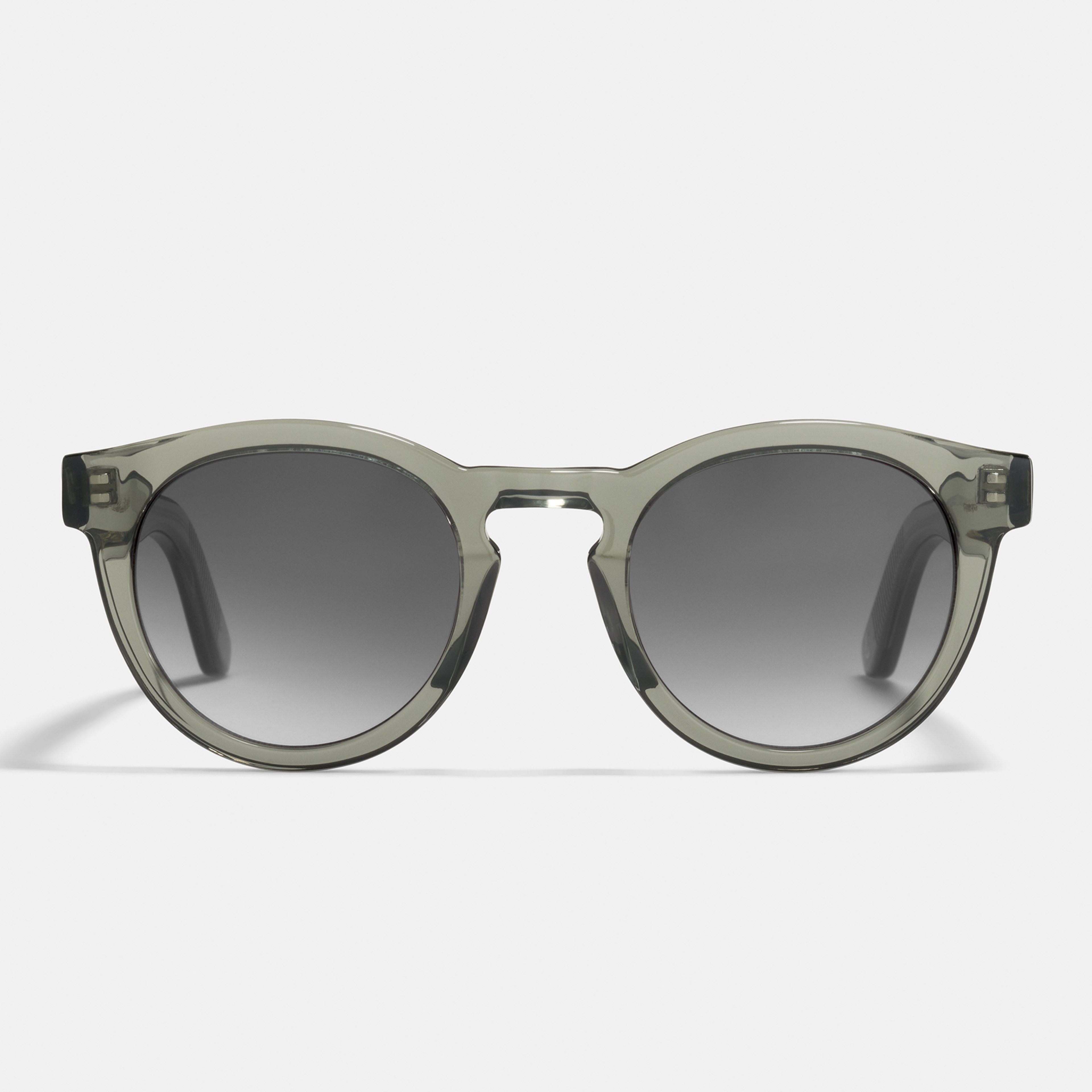 Ace & Tate Sonnenbrillen | Rund Acetat in Blau, Transparent