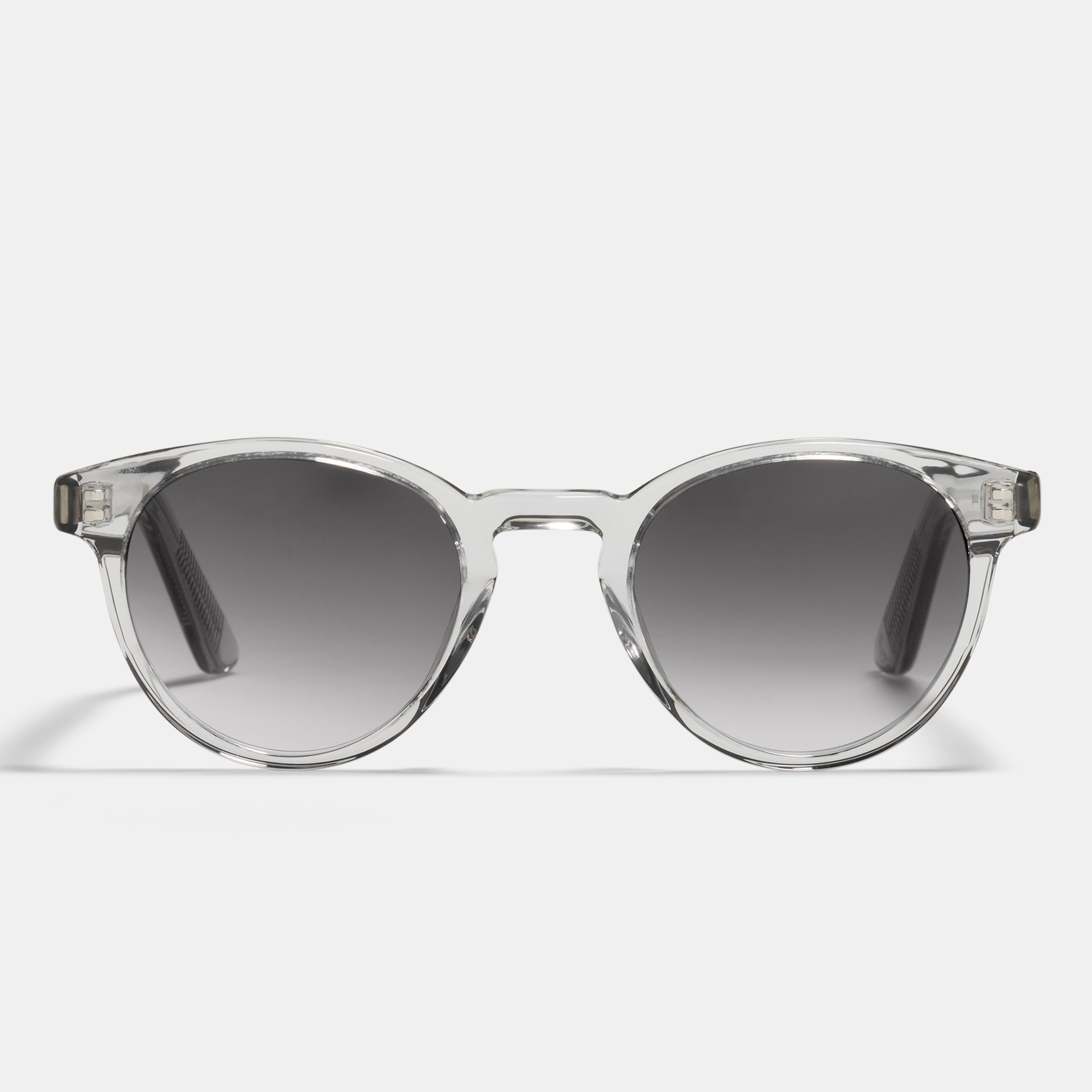 Ace & Tate Sonnenbrillen | Rund Acetat in Transparent, Grau