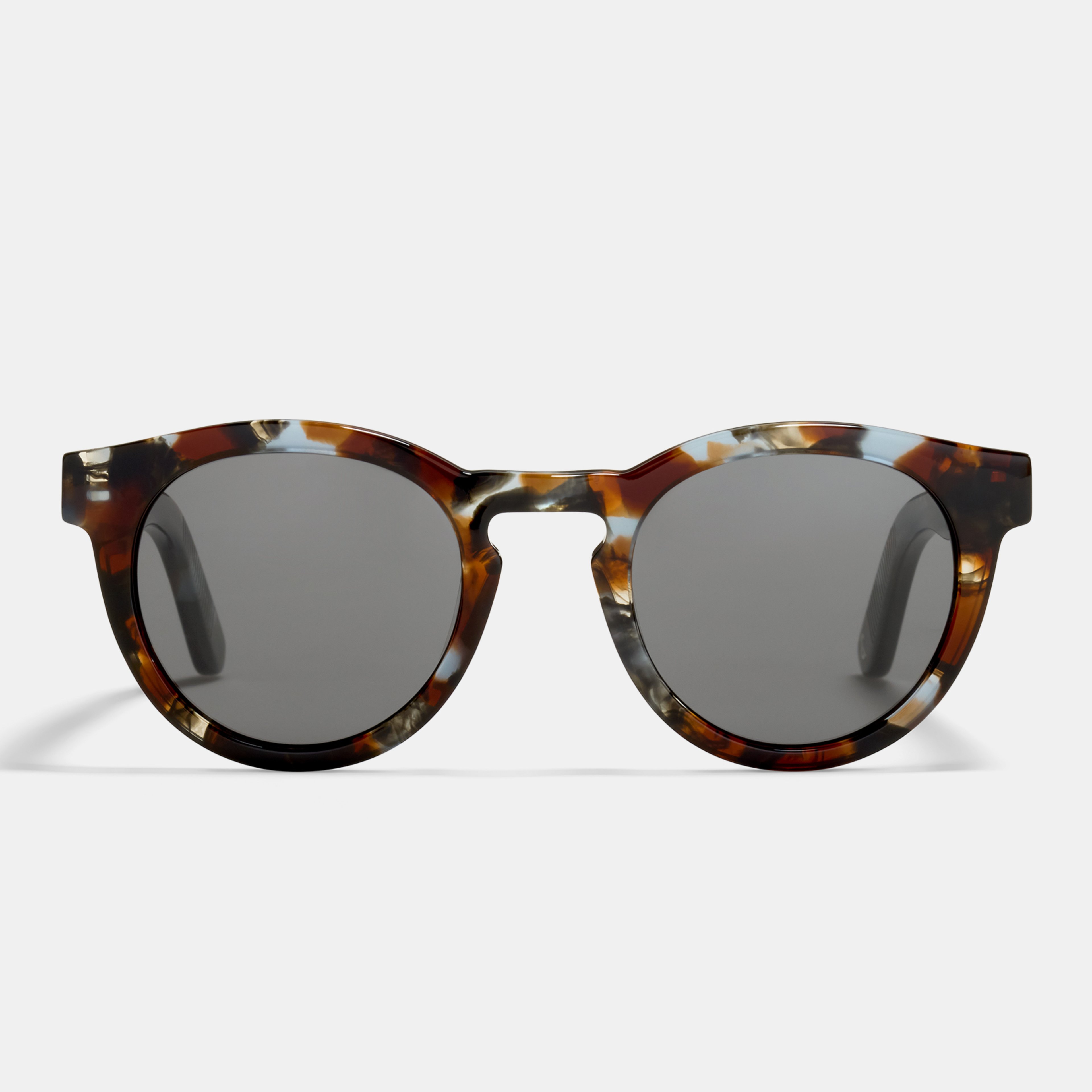 Ace & Tate Sonnenbrillen | Rund Acetat in Blau, Schwarz, Braun