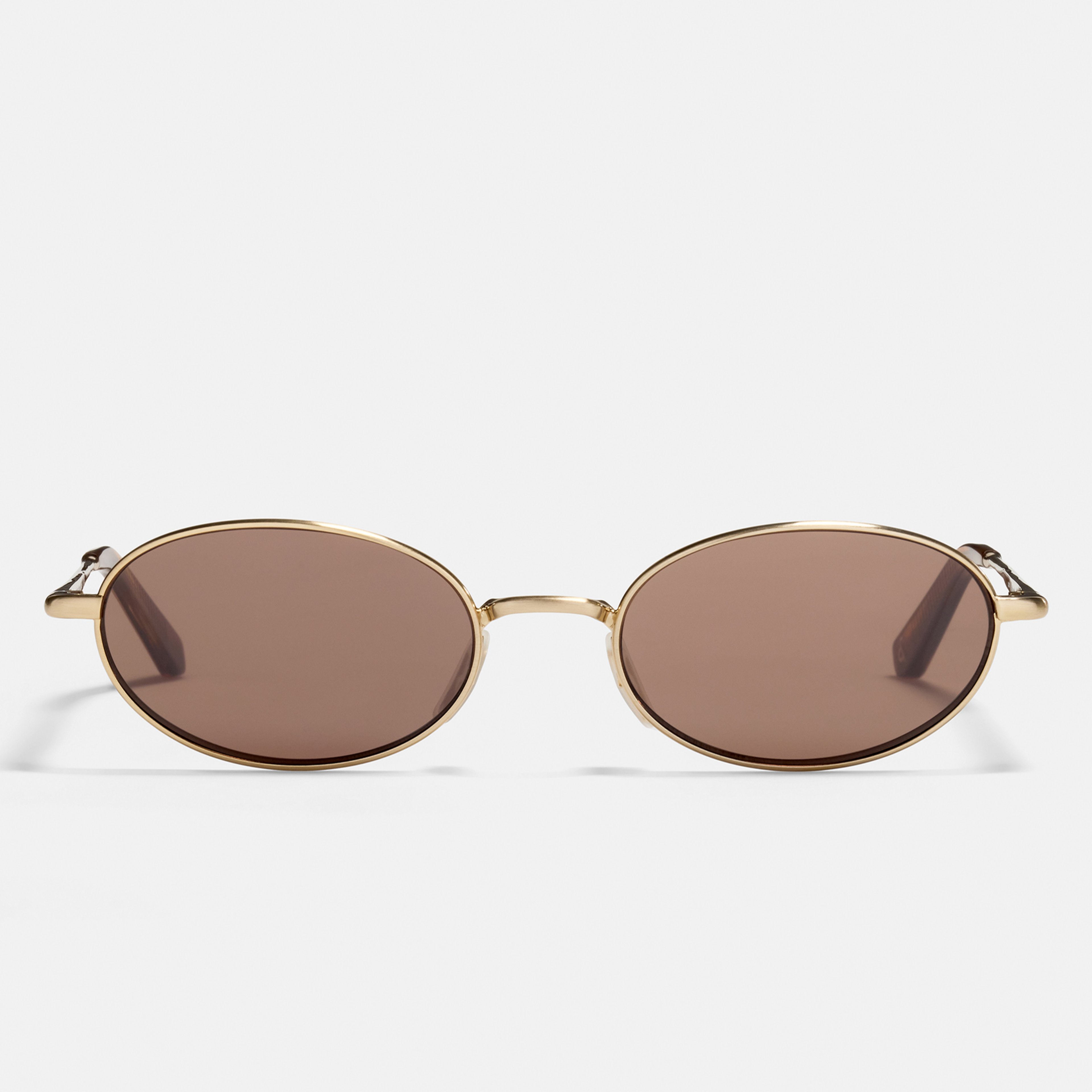 Ace & Tate Sonnenbrillen | Oval Metall in Gold