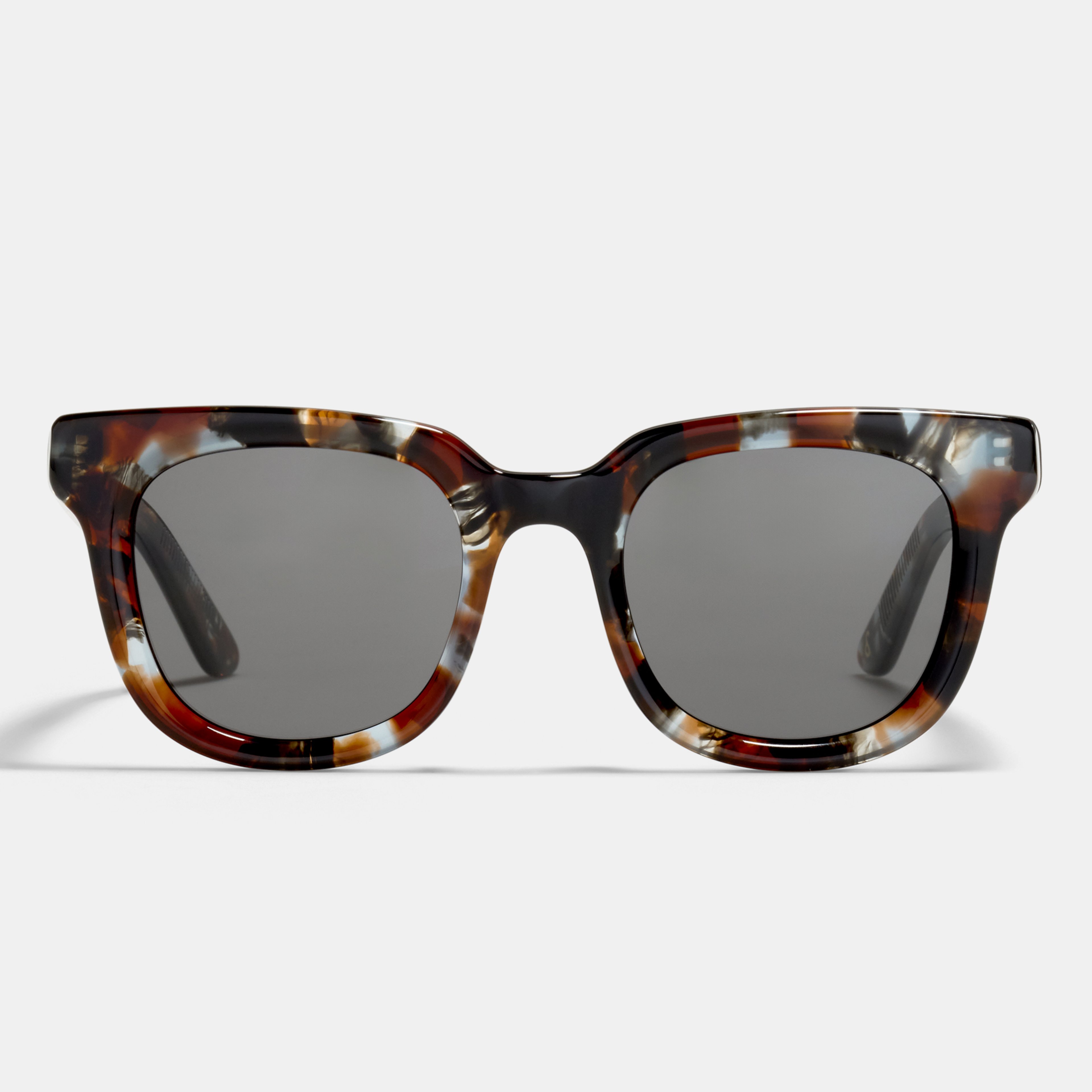 Ace & Tate Sunglasses | Round Acetate in Blue, Black, Brown