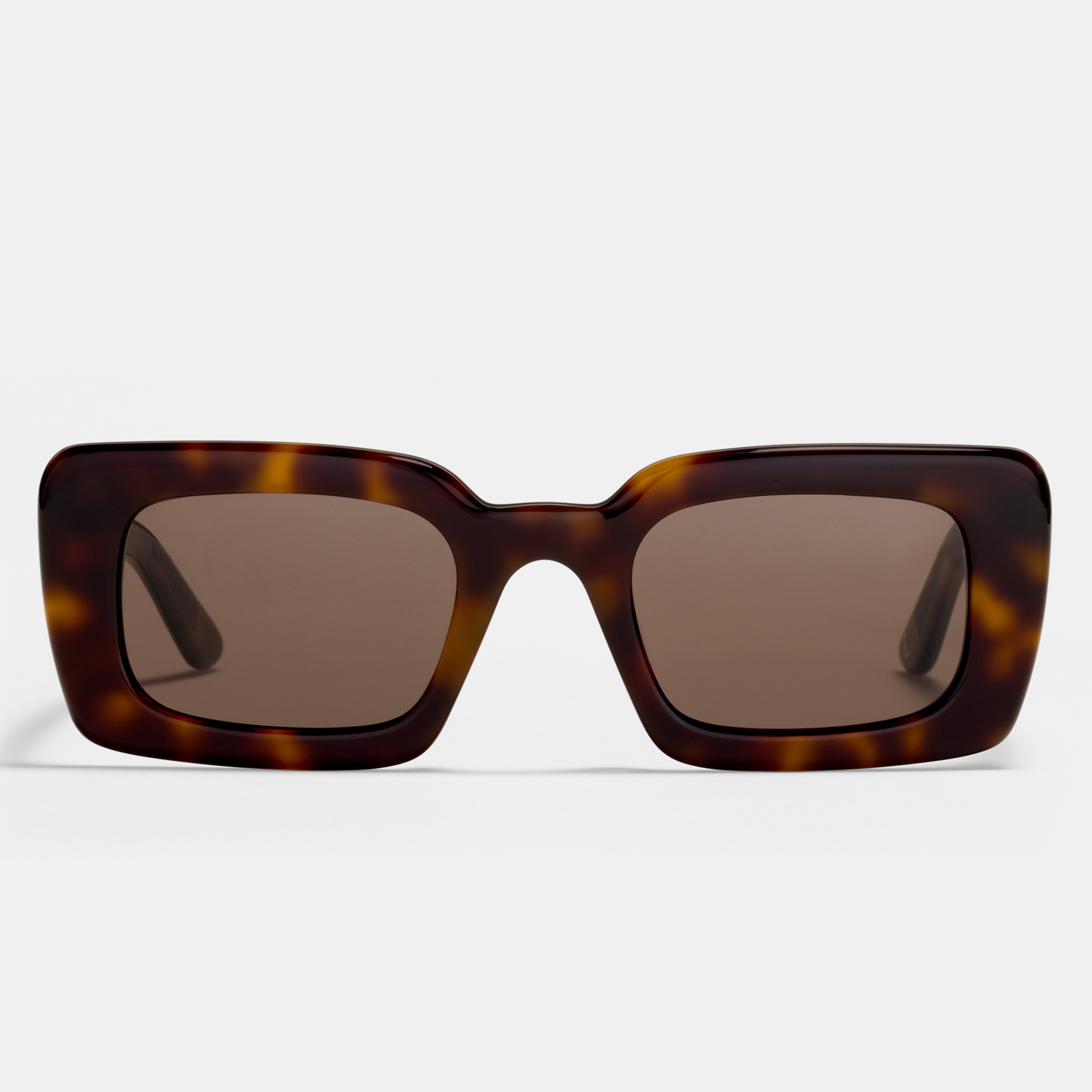 Ace & Tate Sonnenbrillen | Rechteckig Acetat in Braun, Schwarz