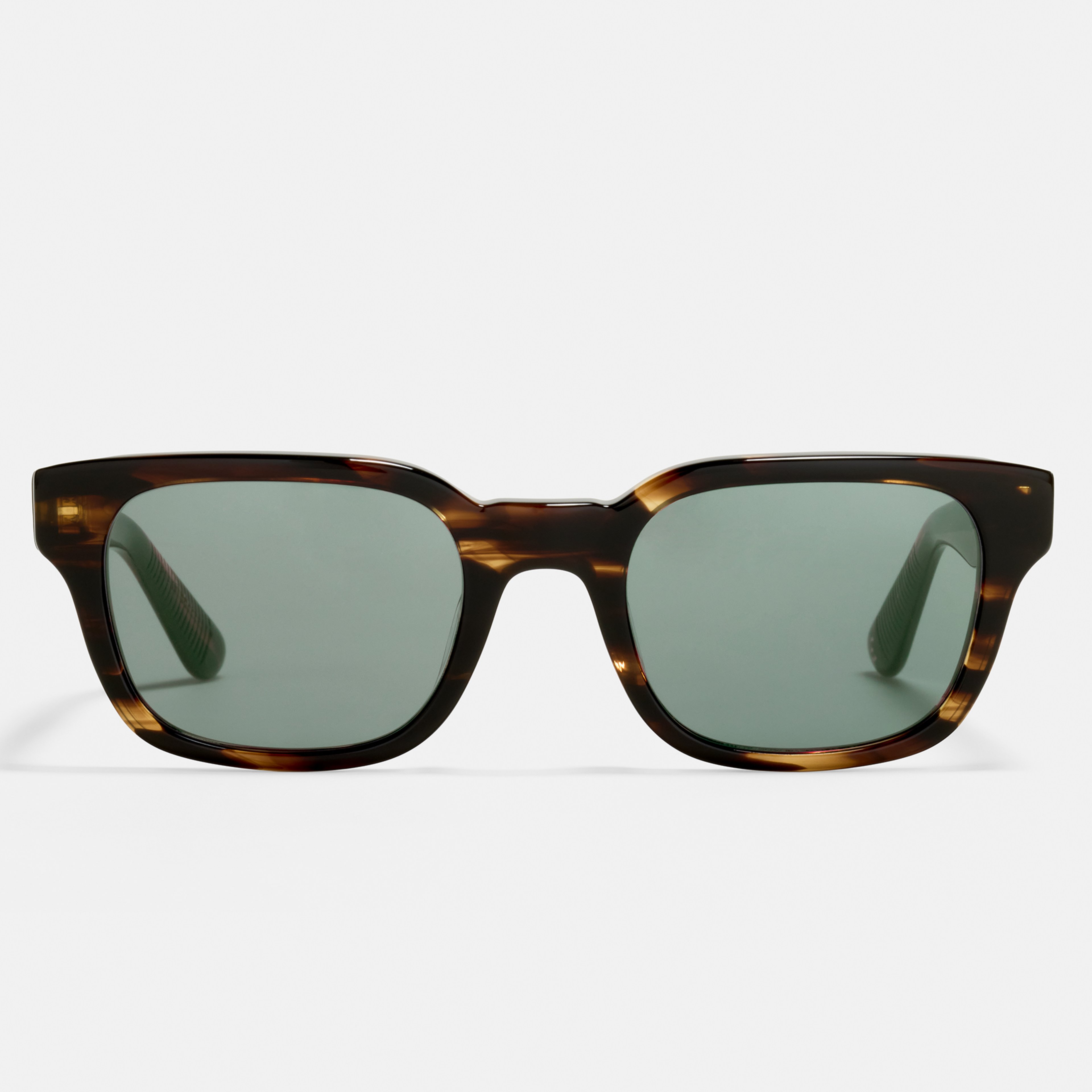 Ace & Tate Sonnenbrillen | Rechteckig Acetat in Braun, Orange