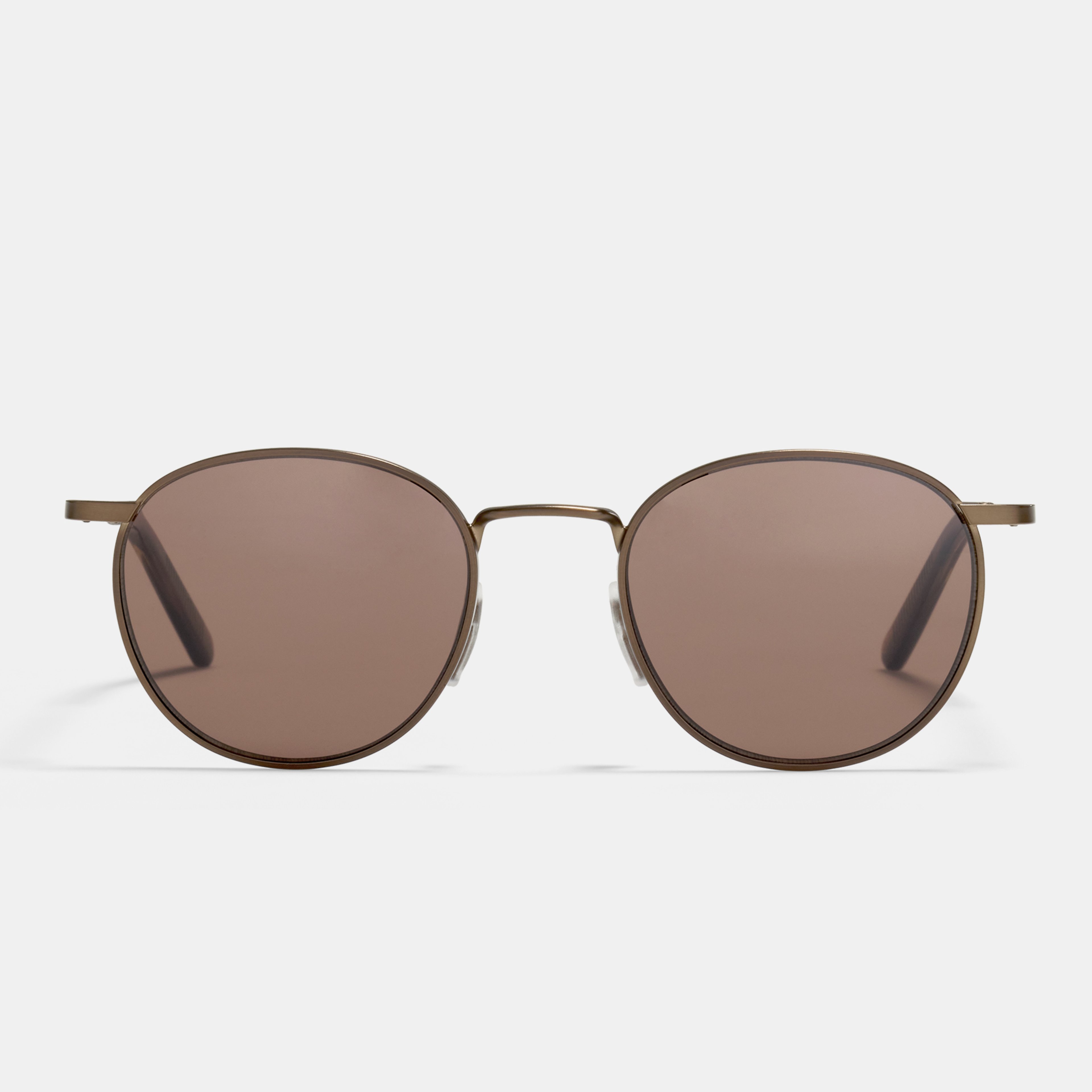 Ace & Tate Sonnenbrillen | Rund Metall in Braun