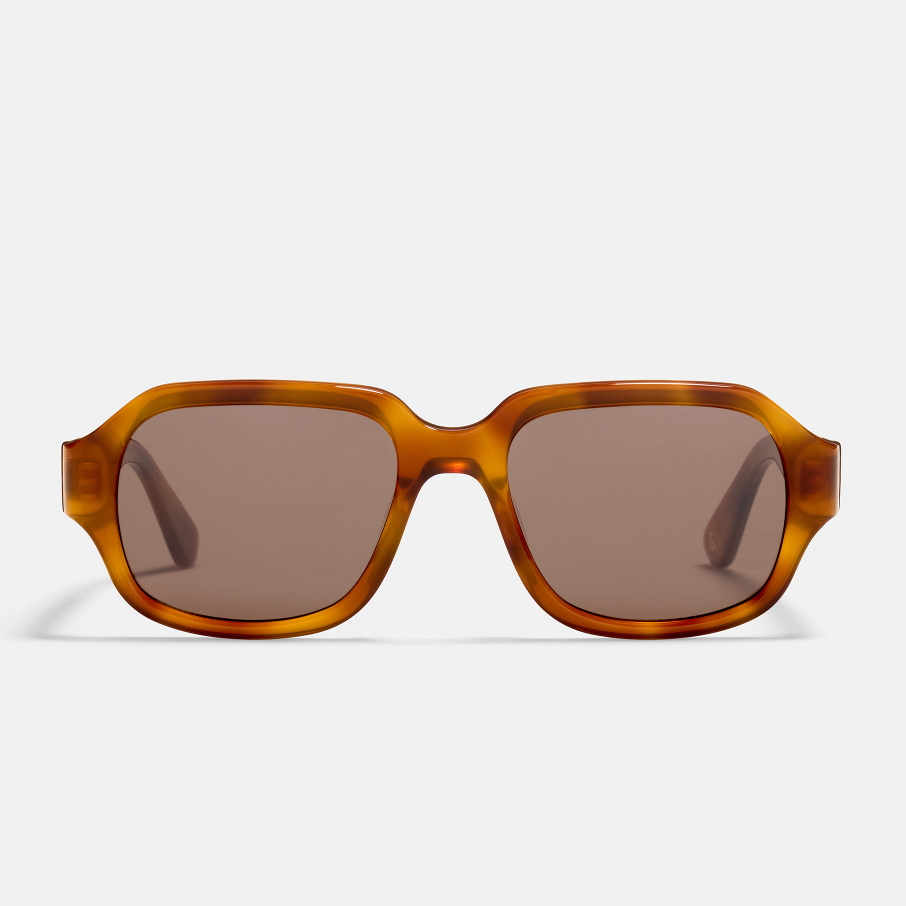 Ace & Tate Sunglasses | Square Acetate in Yellow, Orange