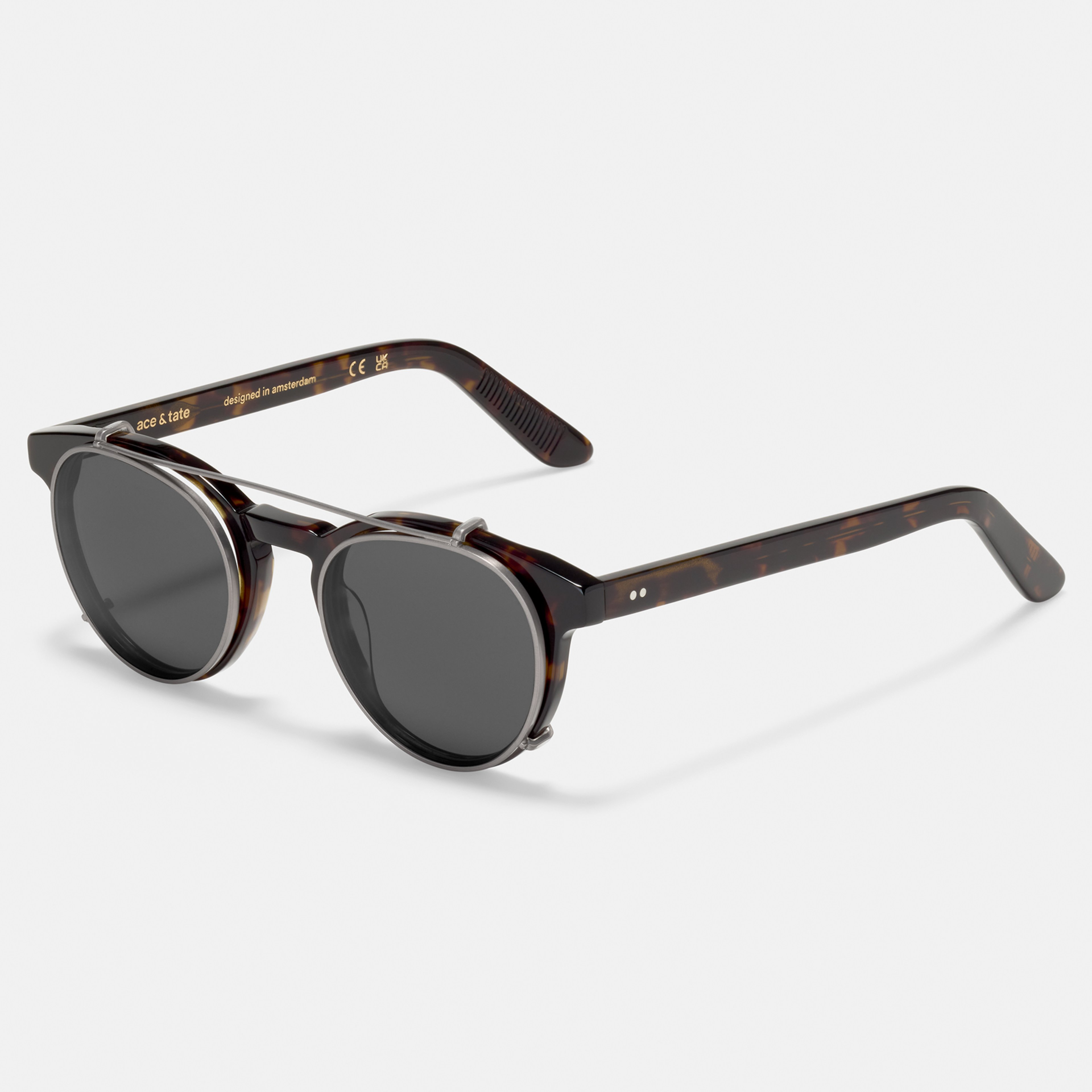 Ace & Tate Clip-on sunglasses
