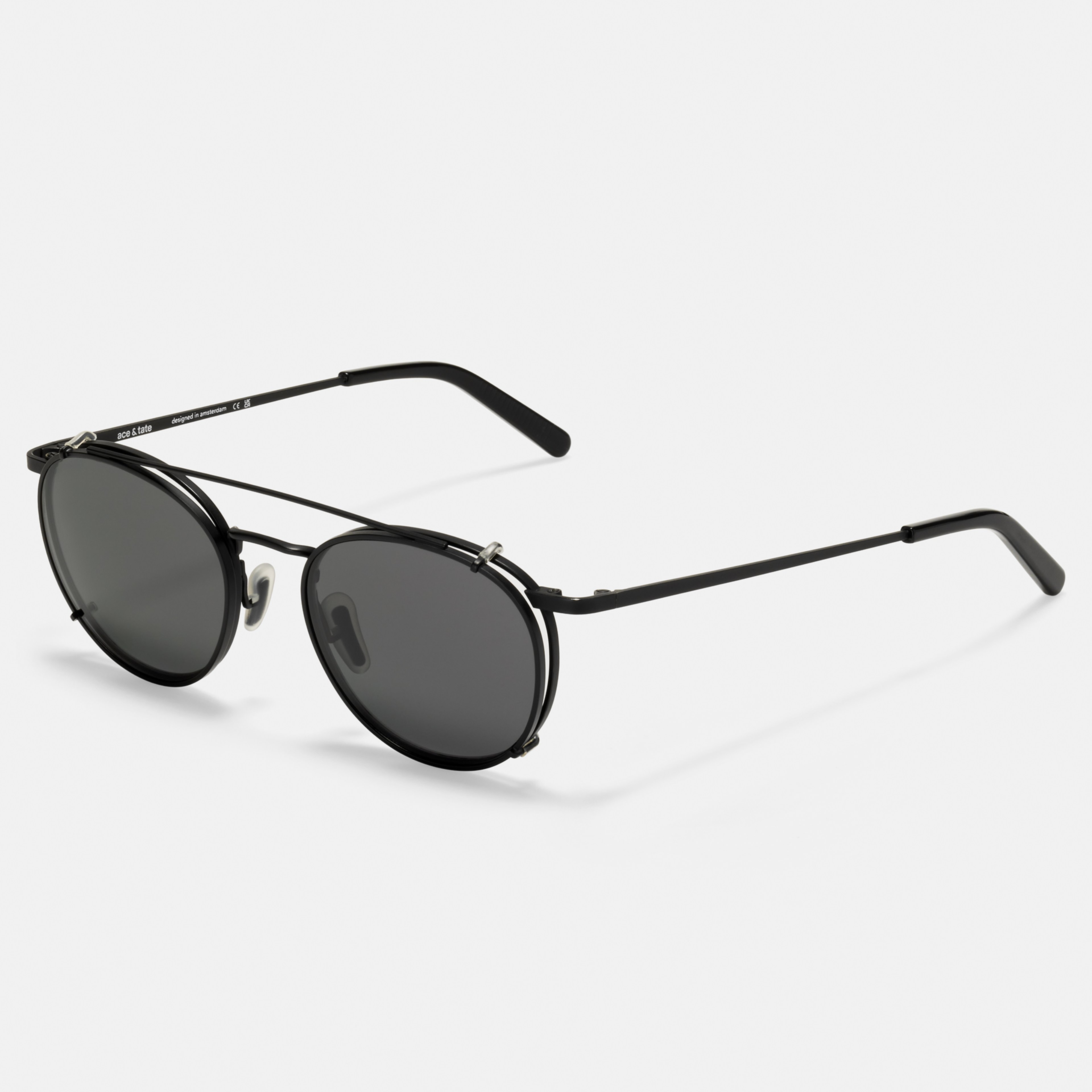 Ace & Tate Clip-on sunglasses