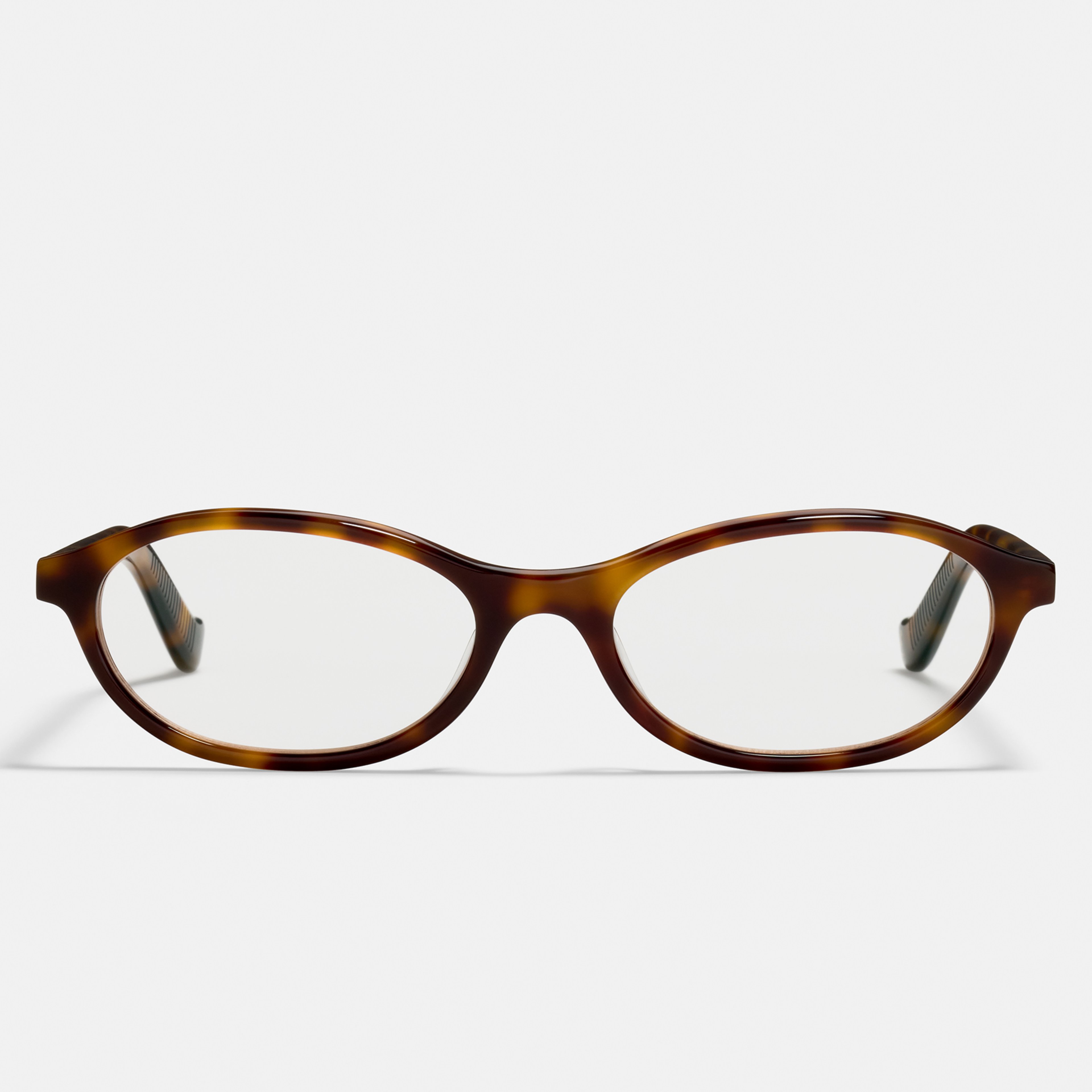 Ace & Tate Glasses | Oval Acetate in Black, Brown