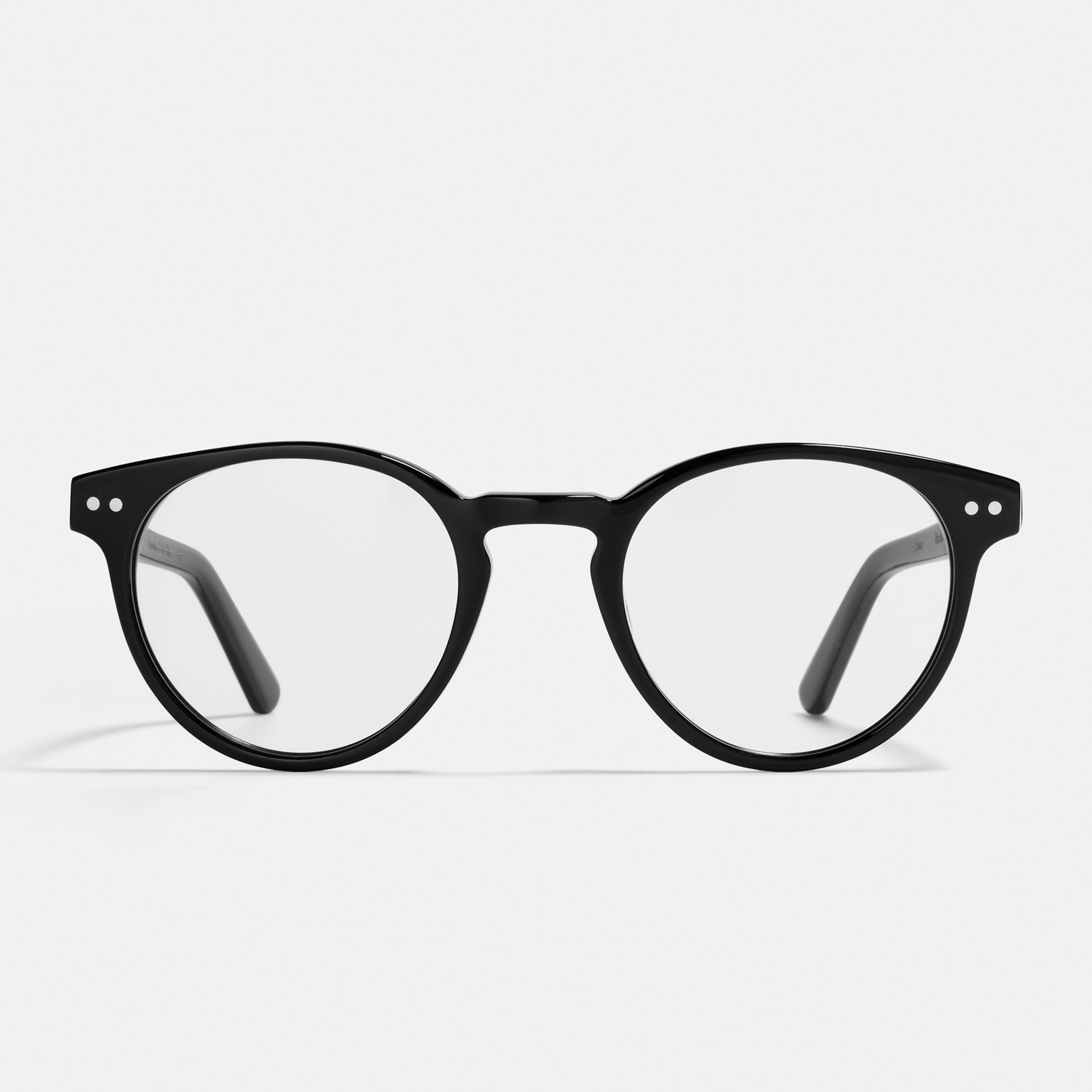 Ace & Tate Brillen | Rond Acetaat in Zwart