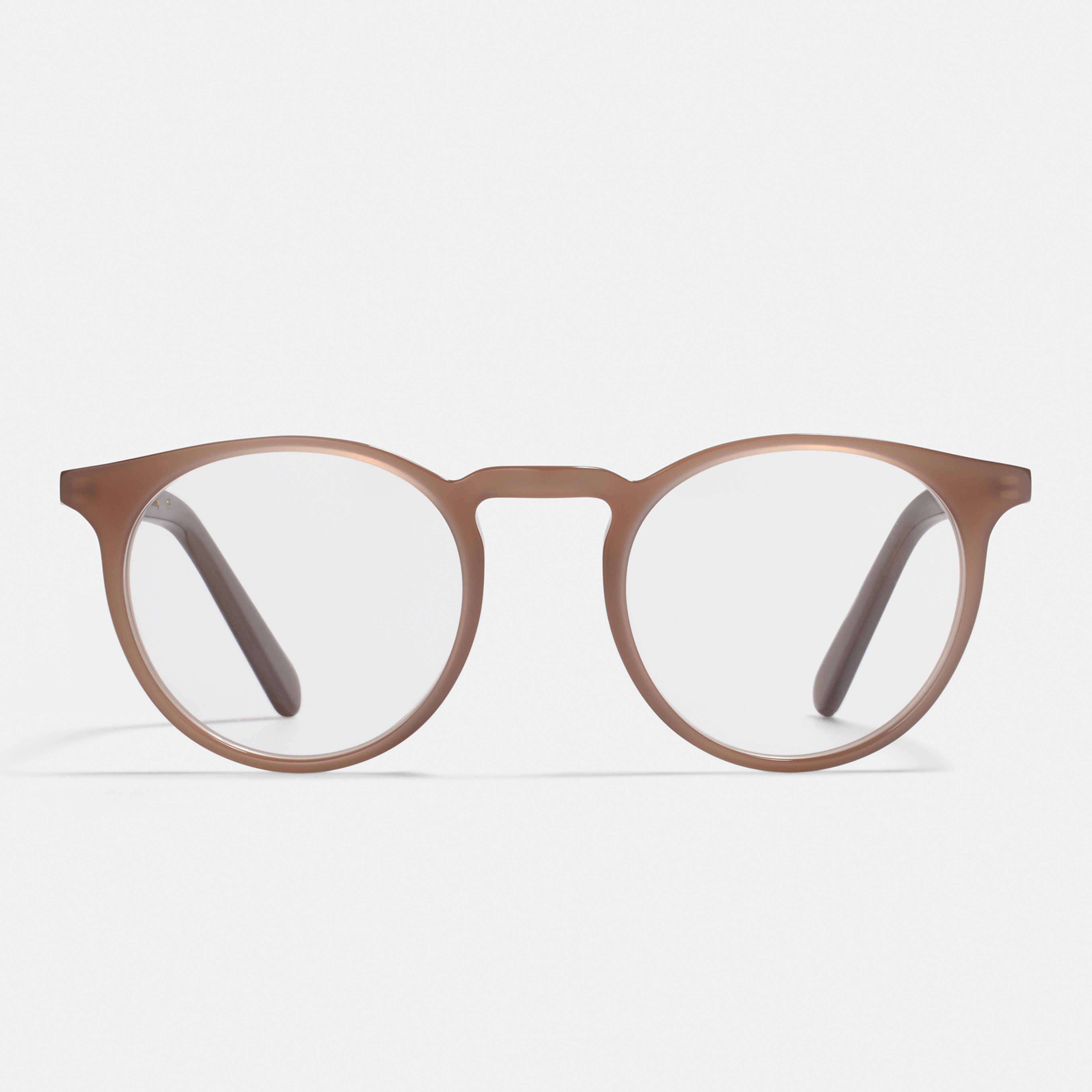 Ace & Tate Glasses | Round Acetate in Grey