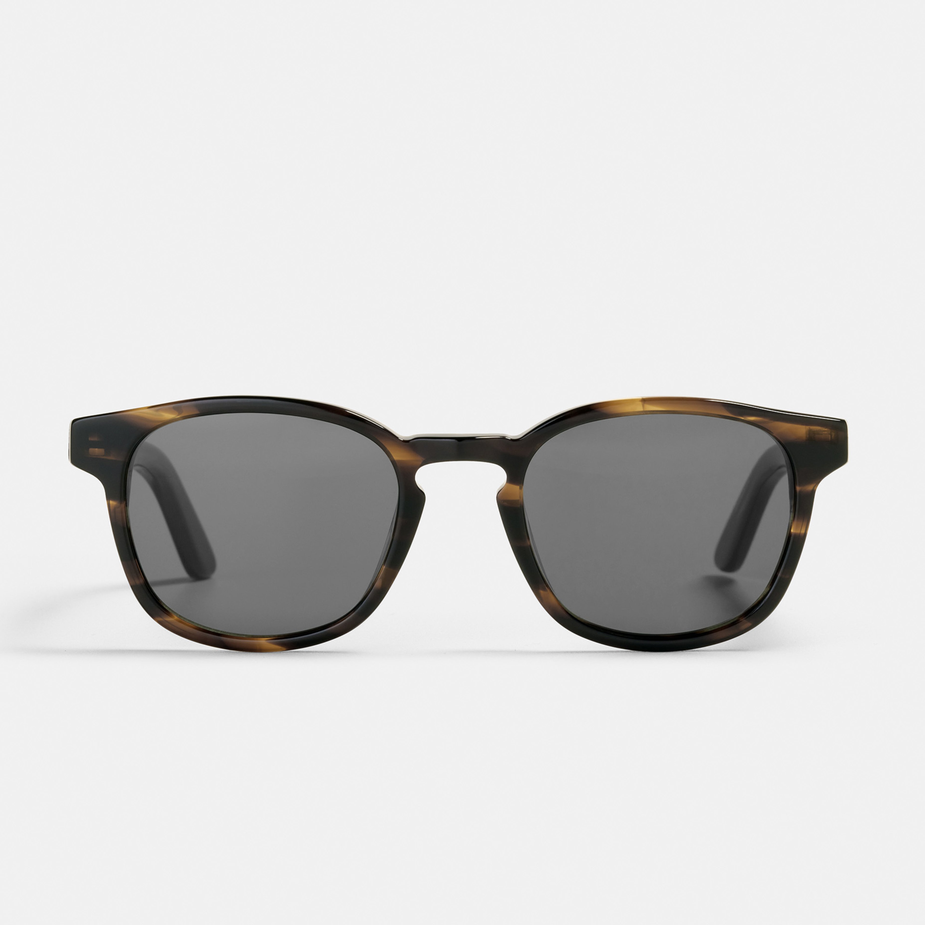 Ace & Tate Sunglasses | Square Acetate in Brown, Orange