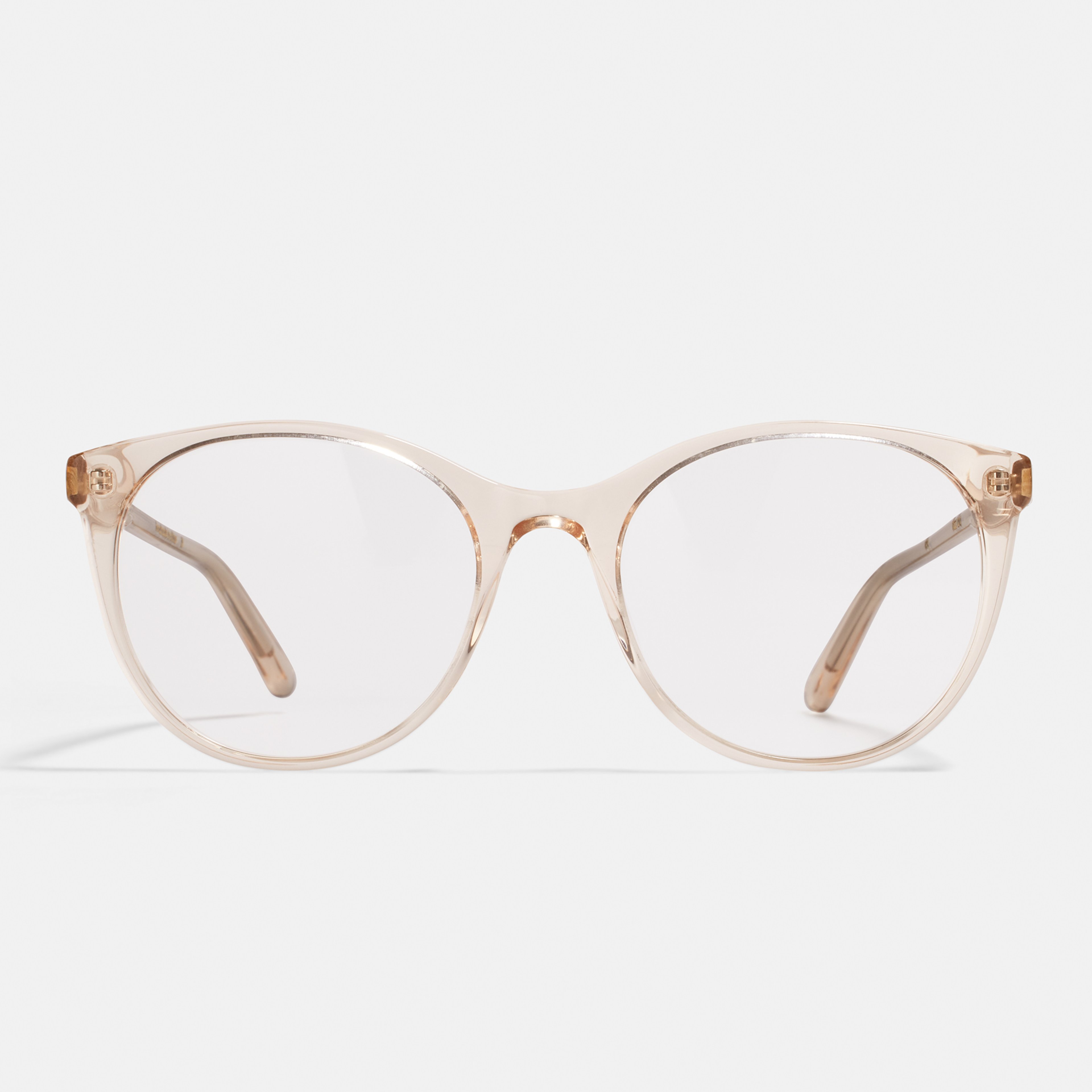 Ace & Tate Brillen | Rund Acetat in Transparent