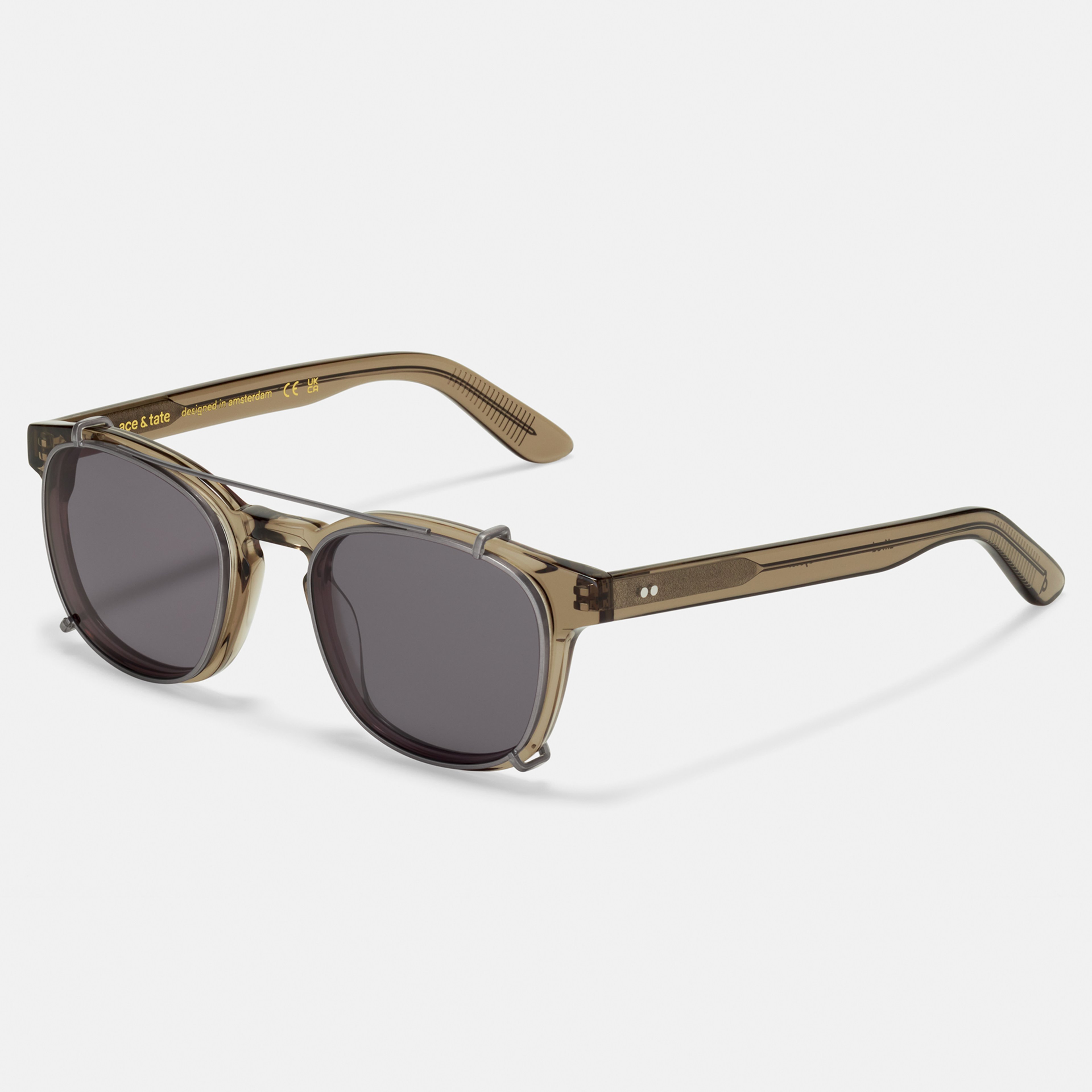 Ace & Tate Clip-on sunglasses