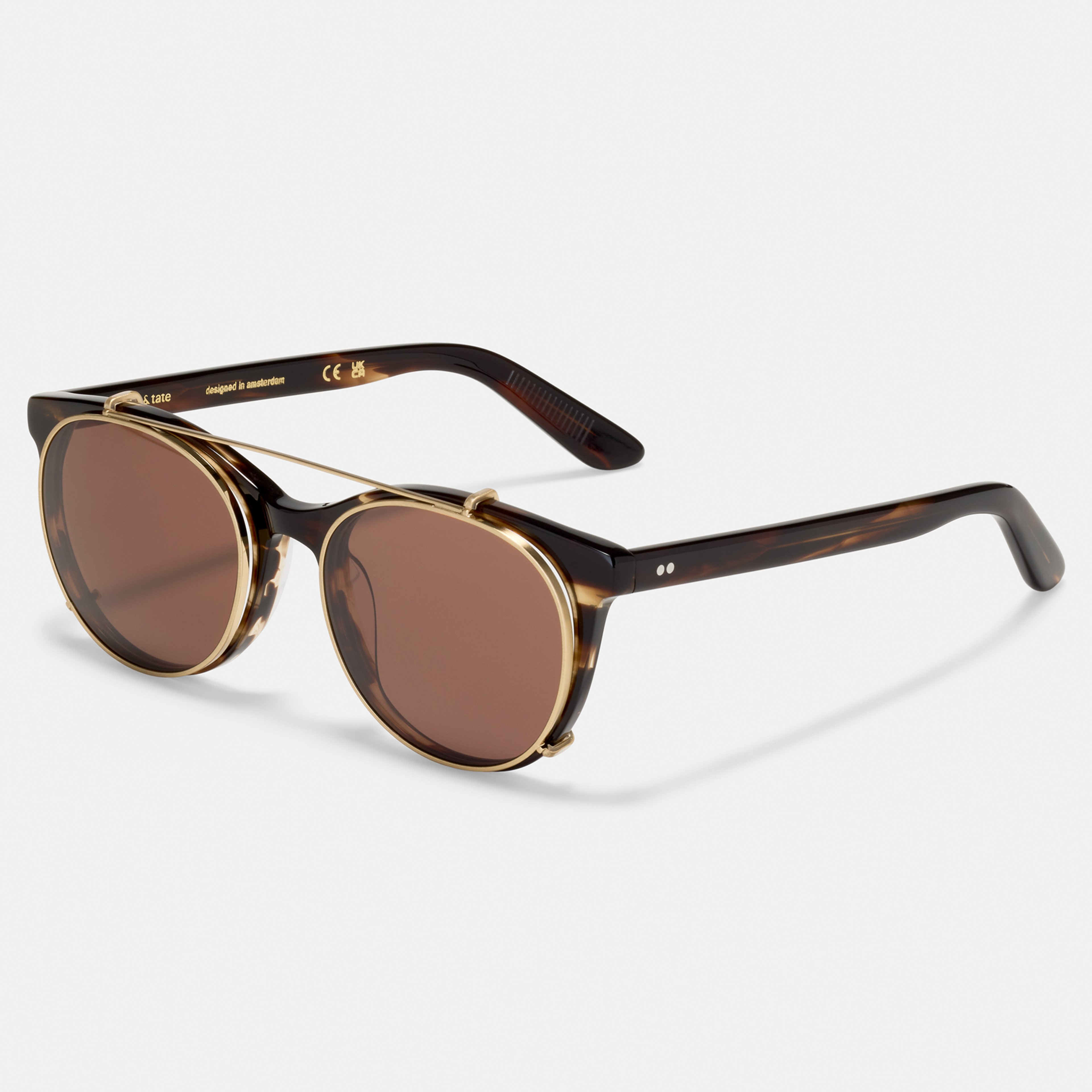 Ace & Tate Clip-on sunglasses