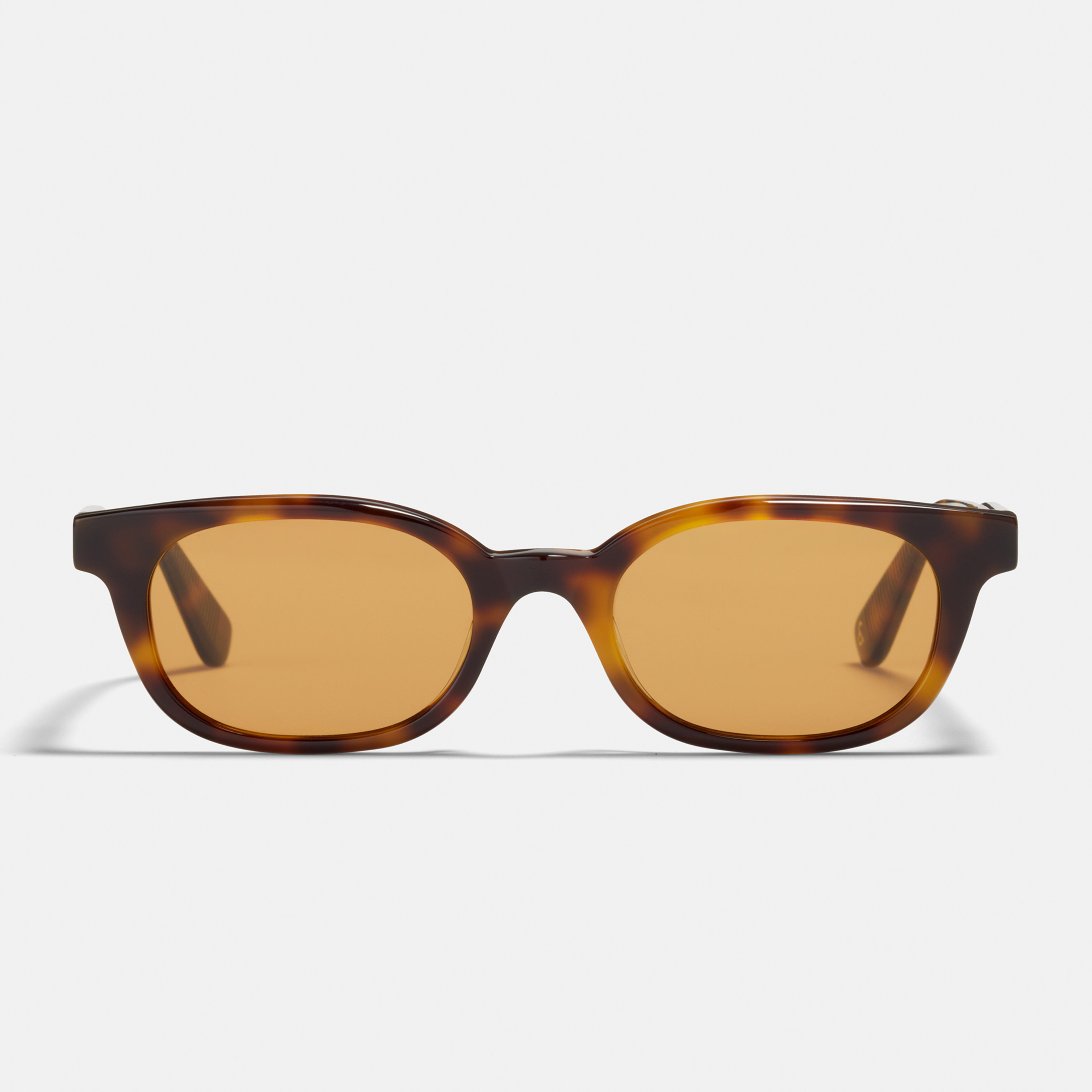 Ace & Tate Gafas de sol | Redonda Acetato in Negro, Marrón
