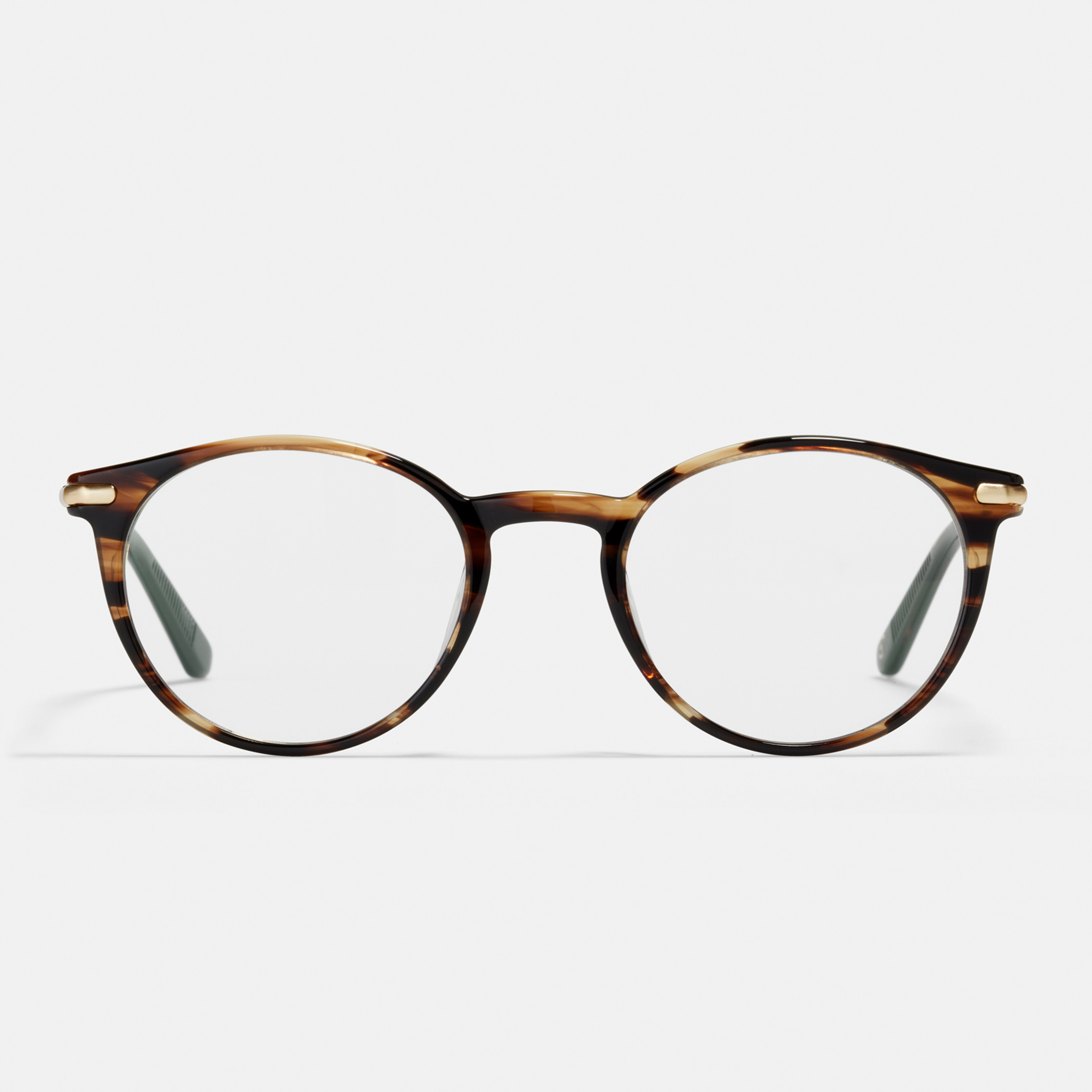 Ace & Tate Glasses |  Acetate in Brown, Orange