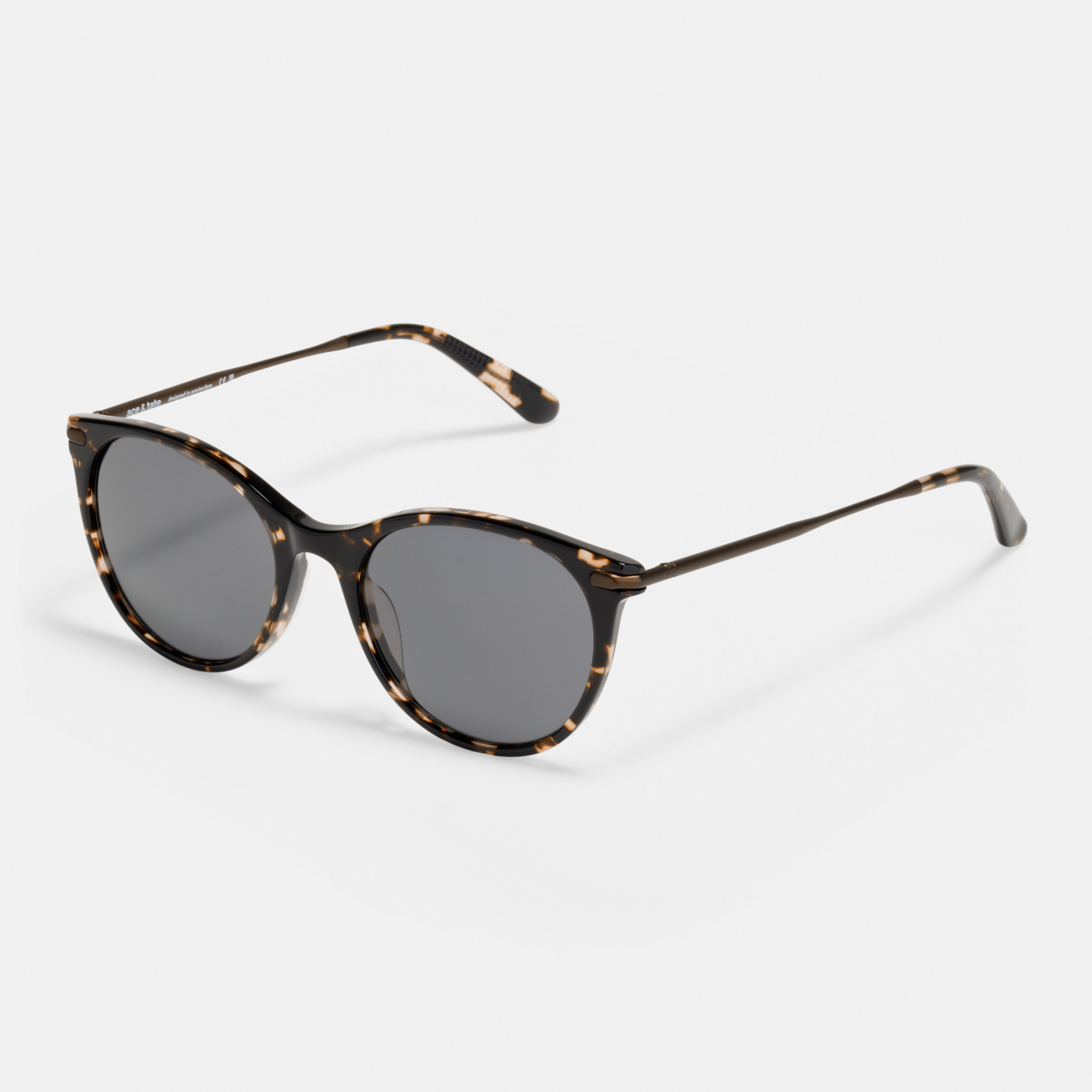 Ace & Tate Sunglasses |  Acetate in Brown