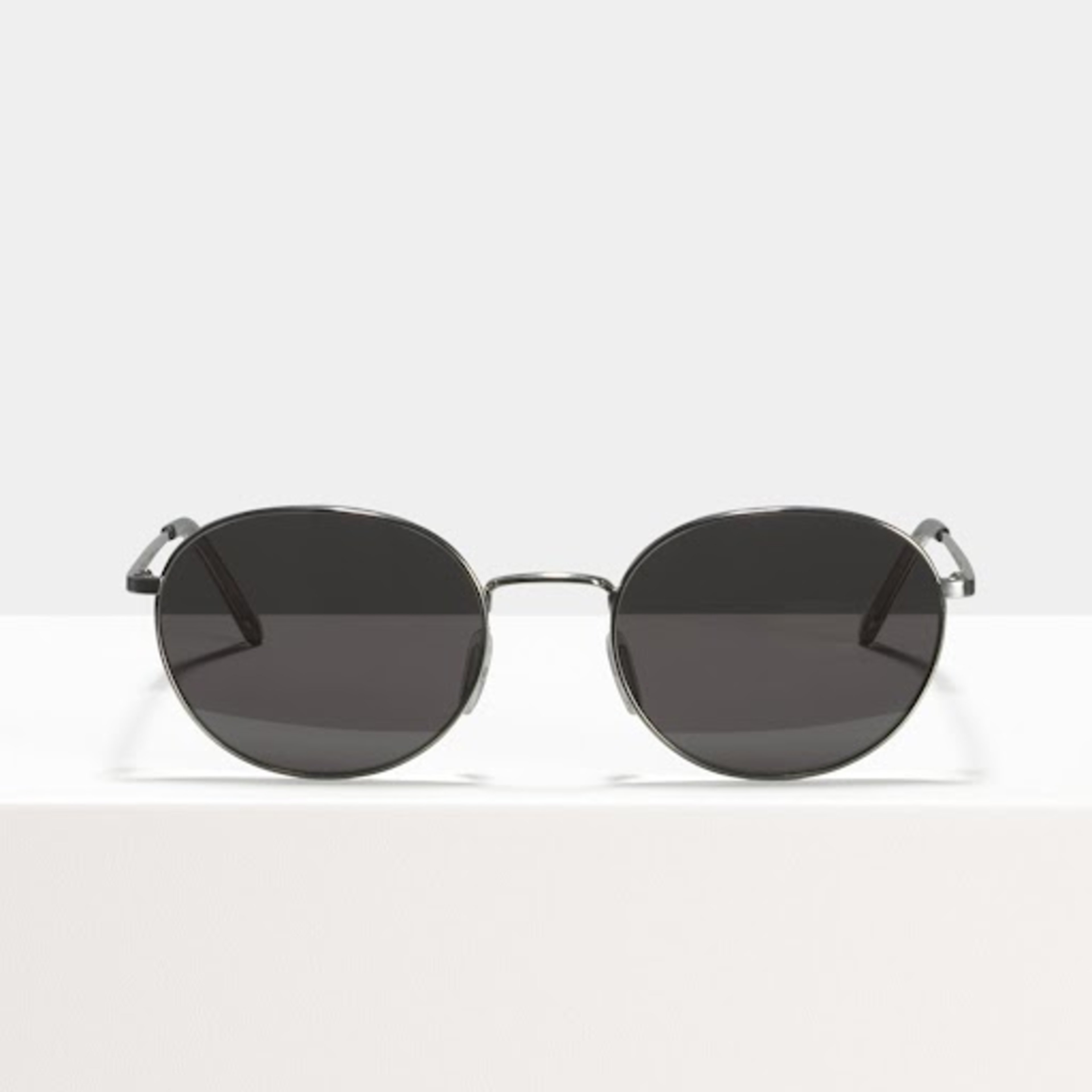 Ace & Tate Solaires | Ovale métal in Argenté