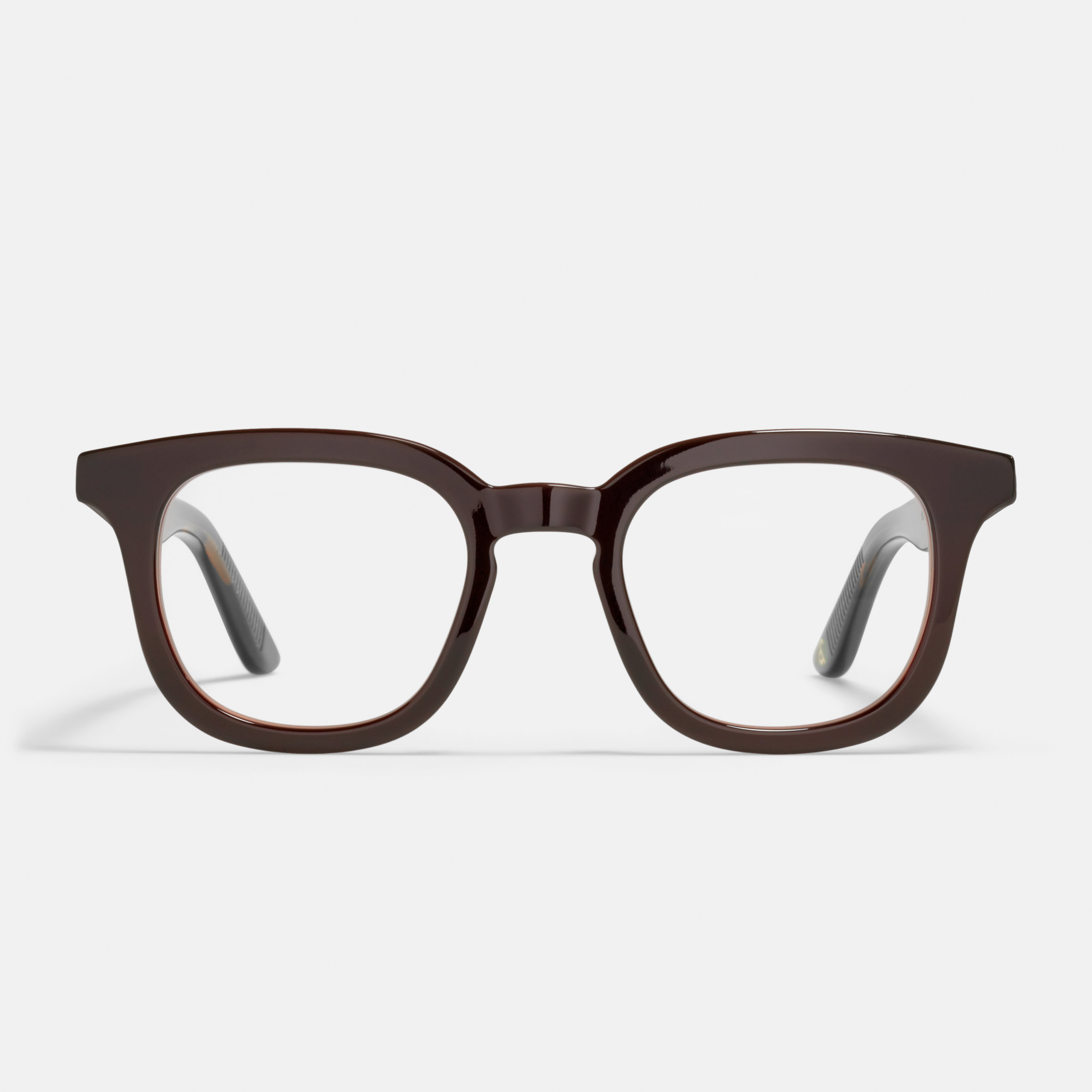 Ace & Tate Glasses | Square Acetate in Red