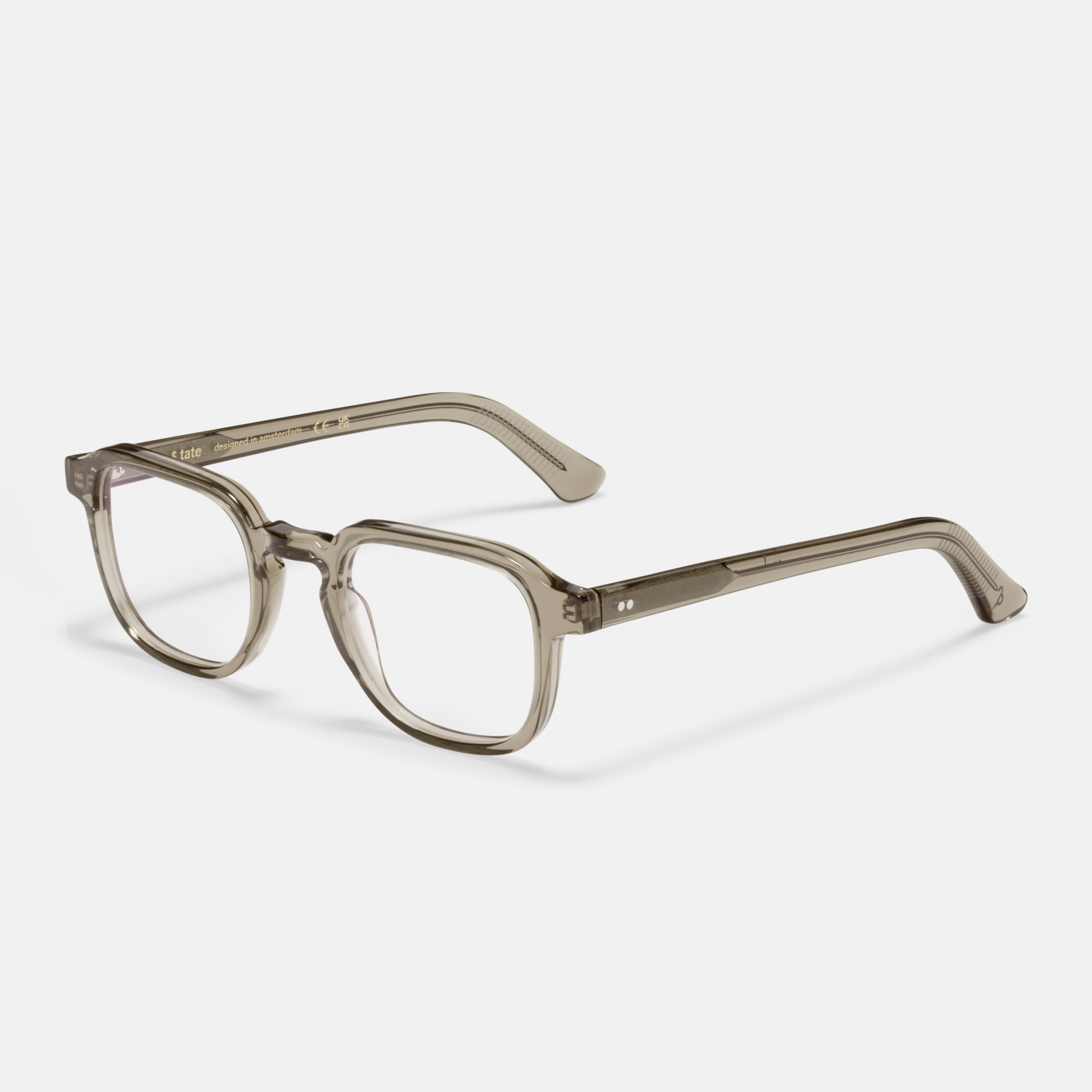 Ace & Tate Brillen |  Acetat in Grau