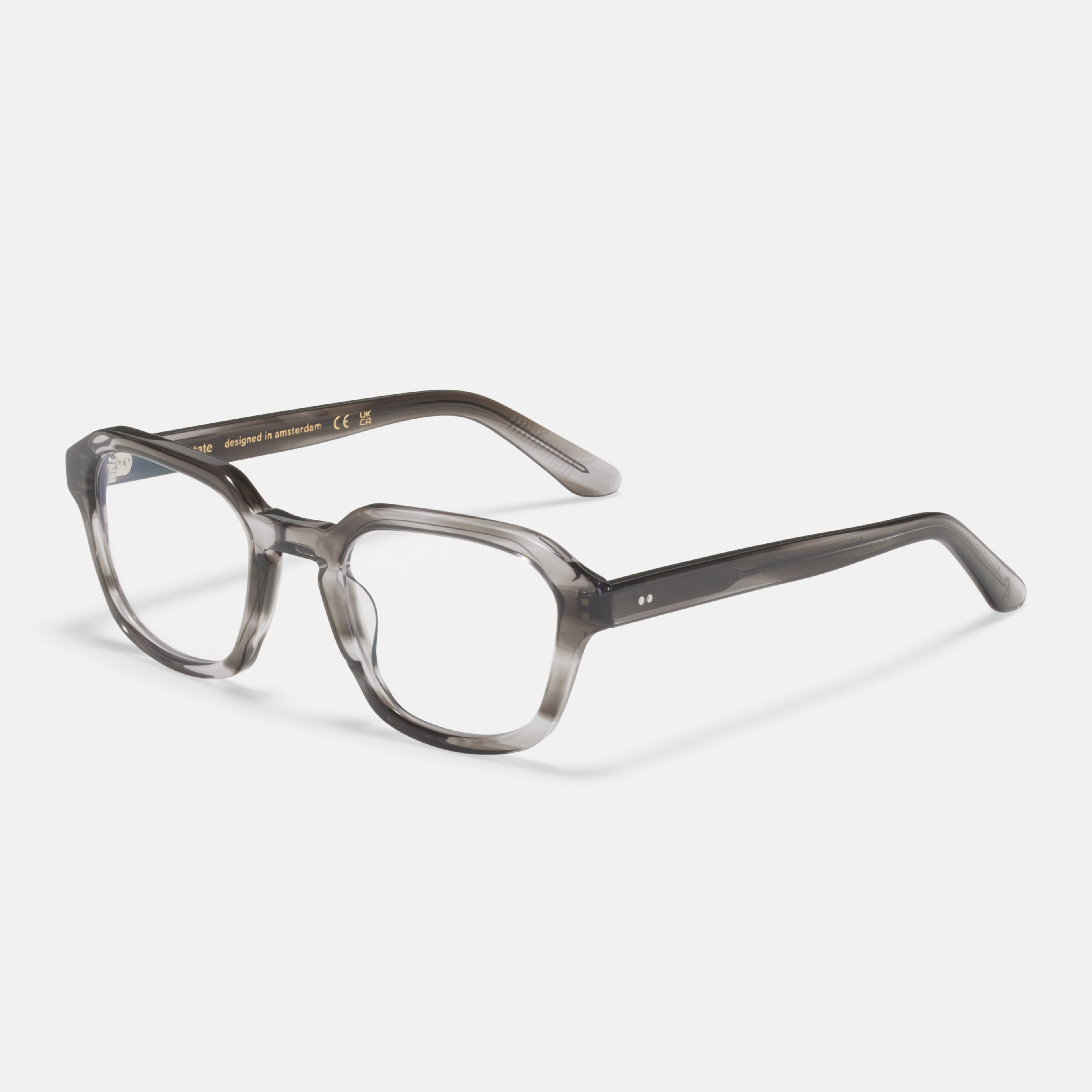 Ace & Tate Brillen |  Acetat in Transparent, Grau