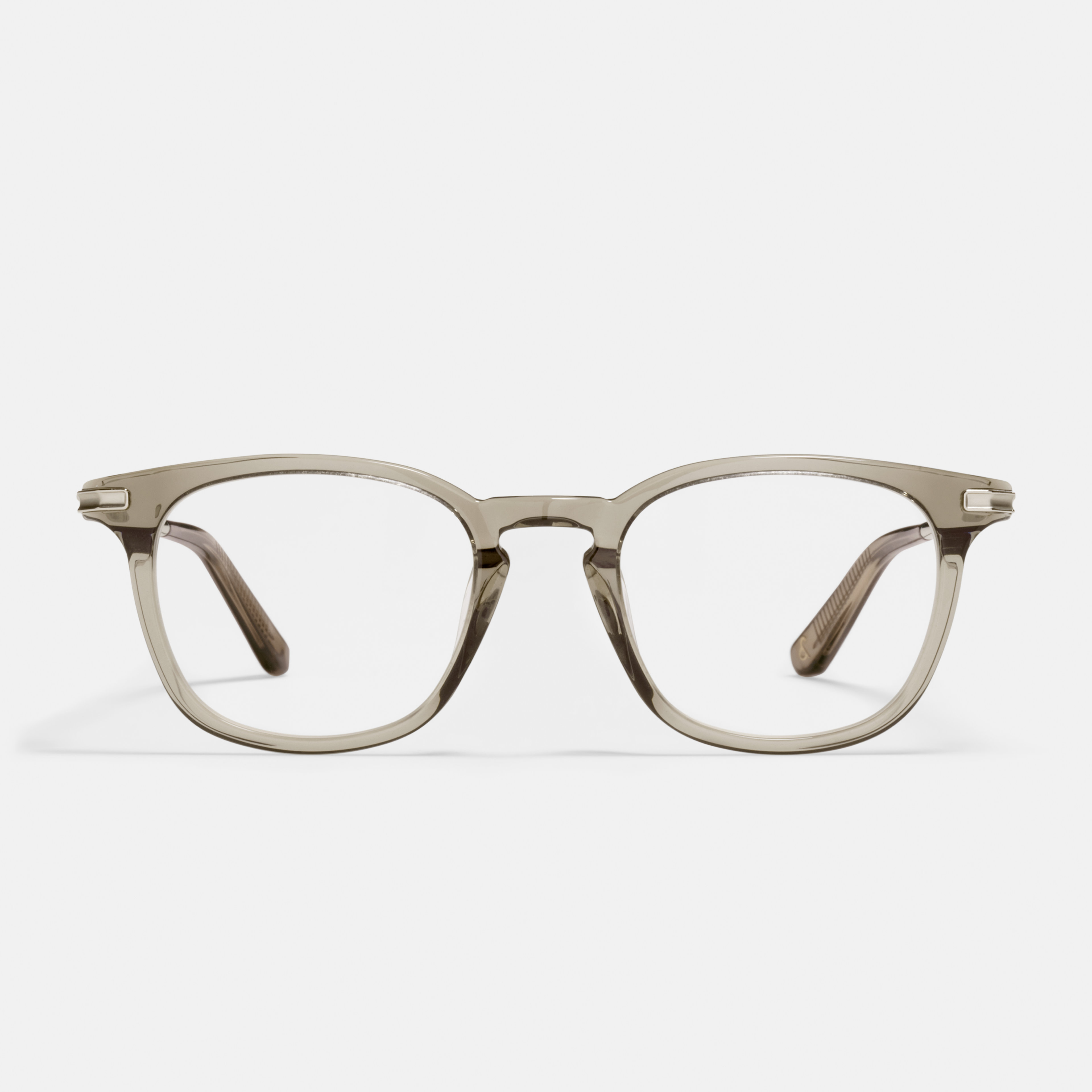 Ace & Tate Glasses | Hexagonal Acetate in Grey