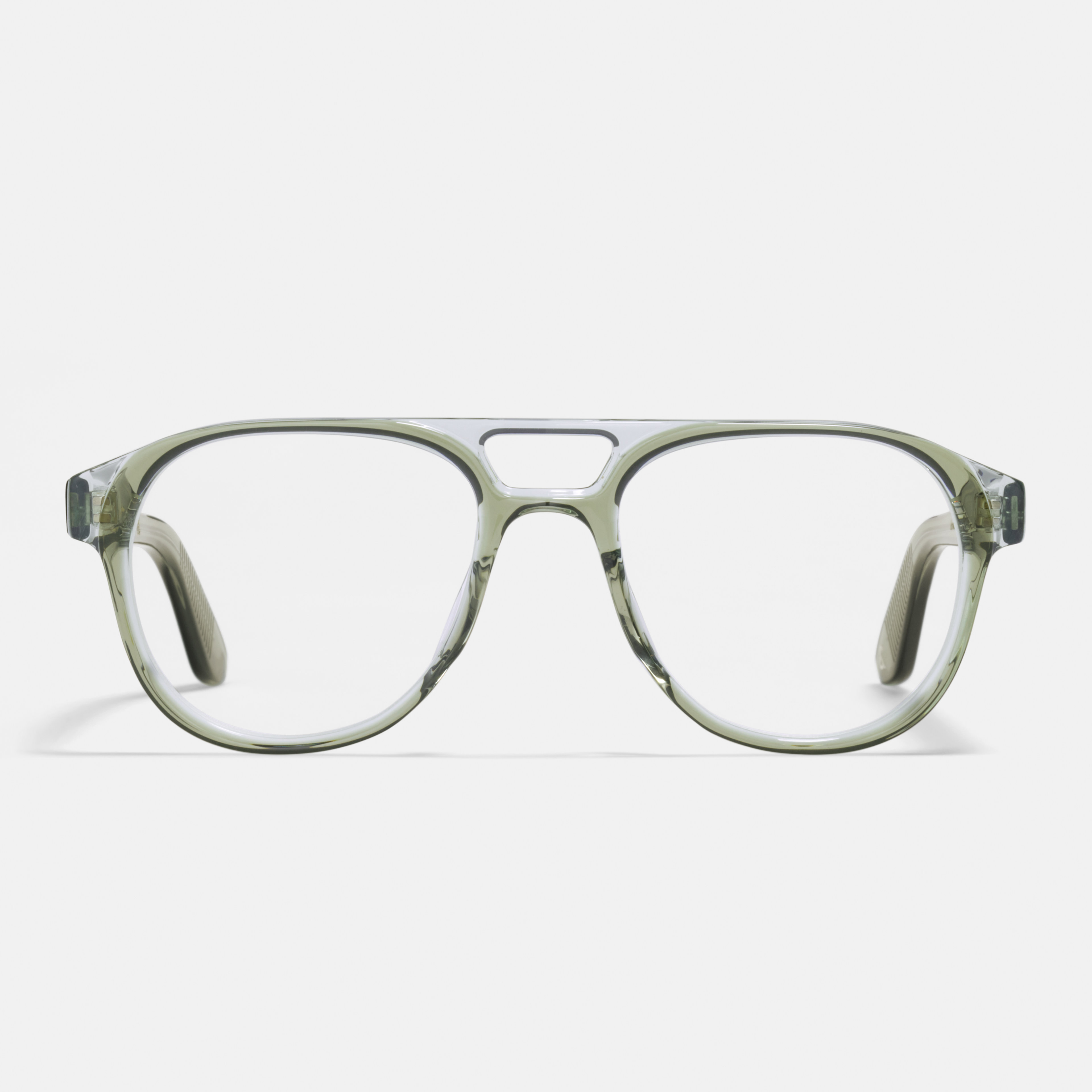 Ace & Tate Brillen | Oval Acetat in Grün