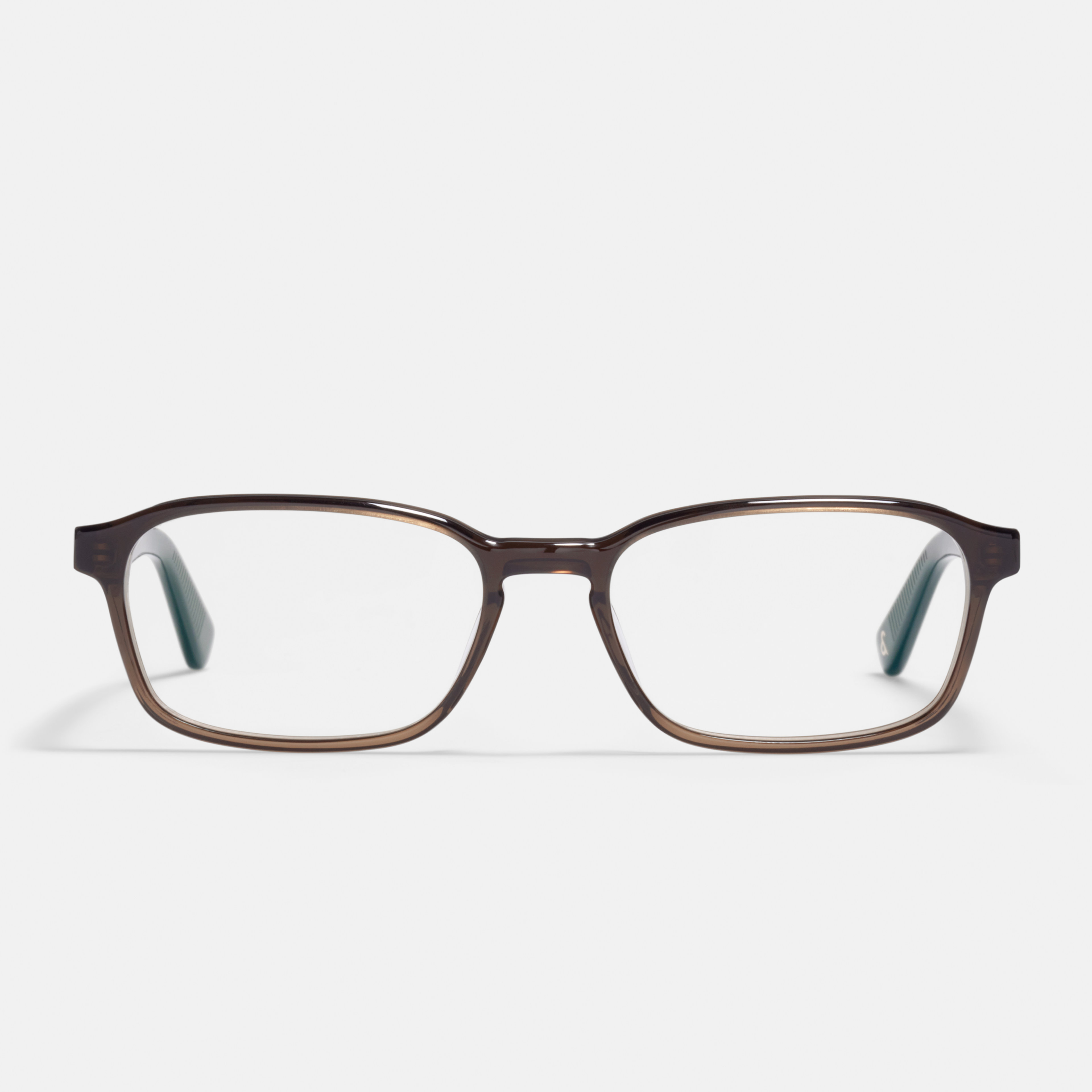Ace & Tate Brillen | Rechteckig Acetat in Braun