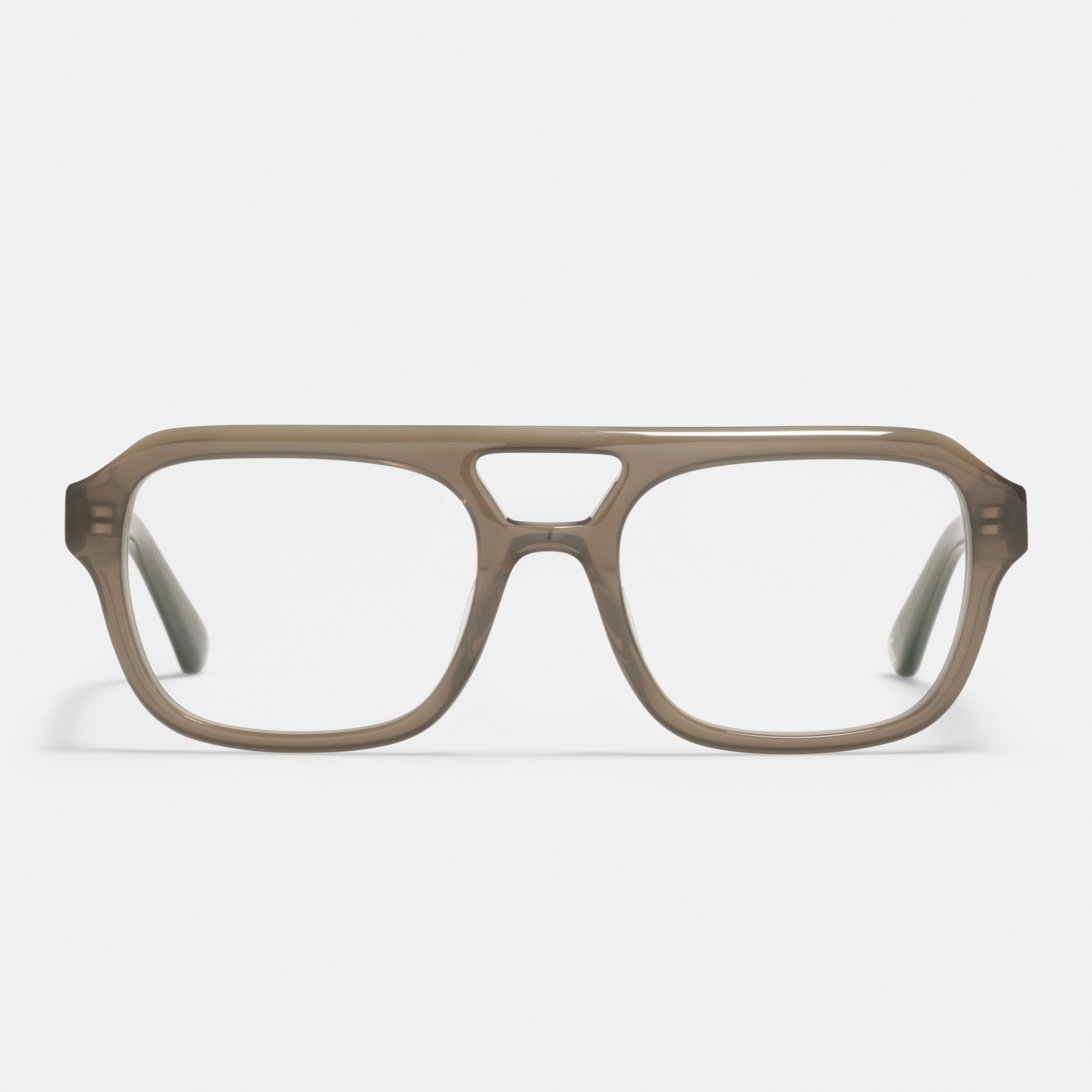 Ace & Tate Glasses | Square Acetate in Green