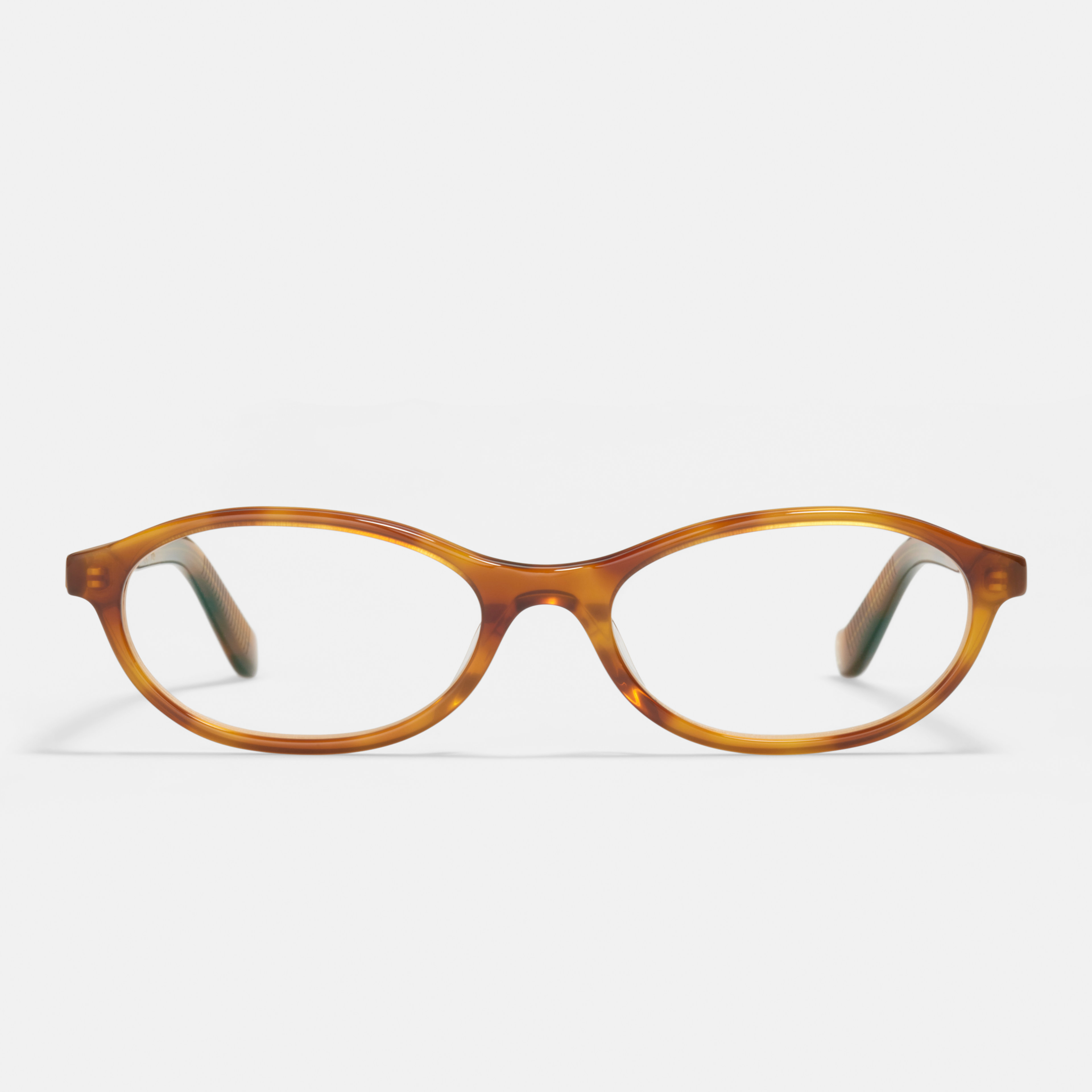 Ace & Tate Glasses | Oval Acetate in Brown