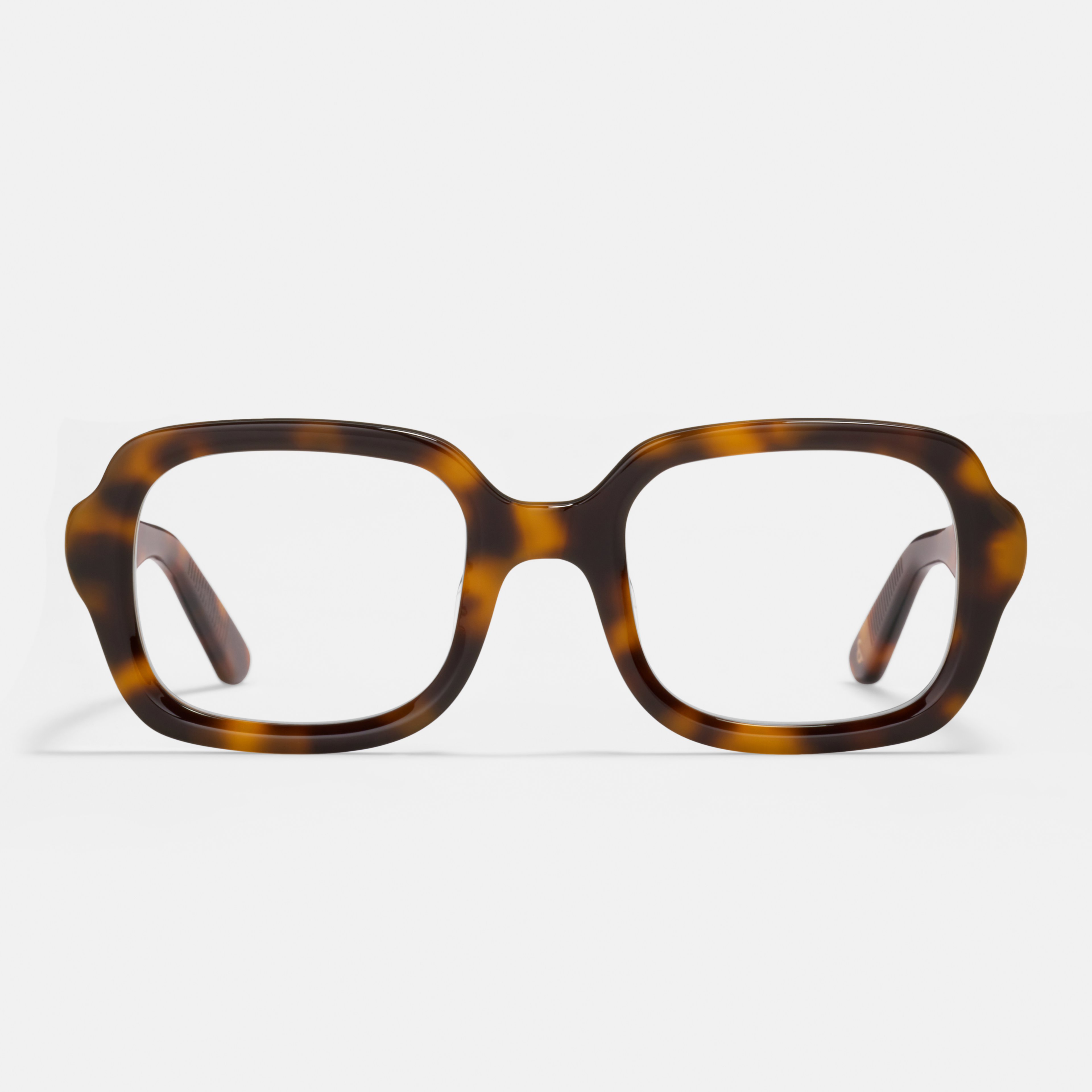 Ace & Tate Glasses | Square Acetate in Black, Brown