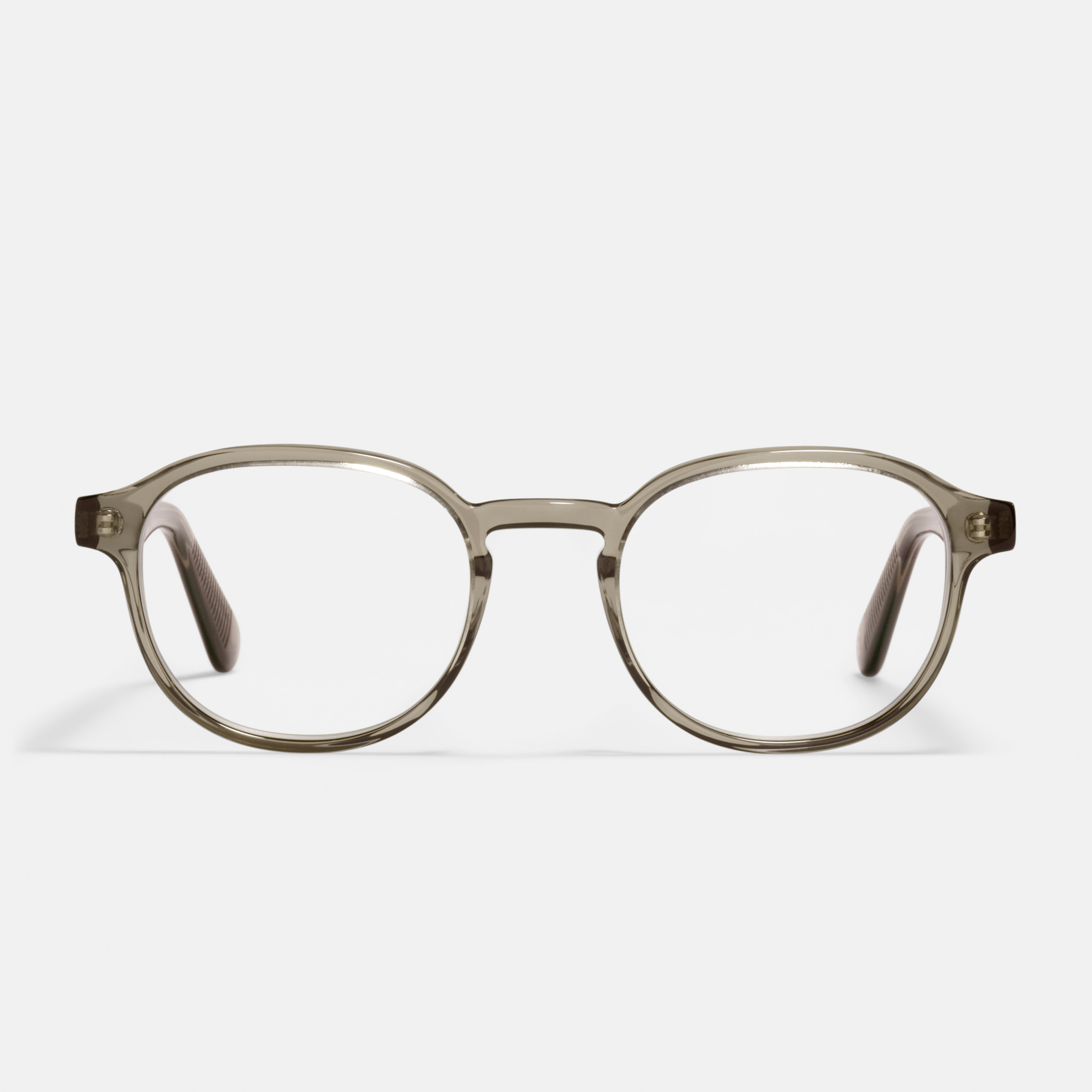 Ace & Tate Glasses | Round Acetate in Grey