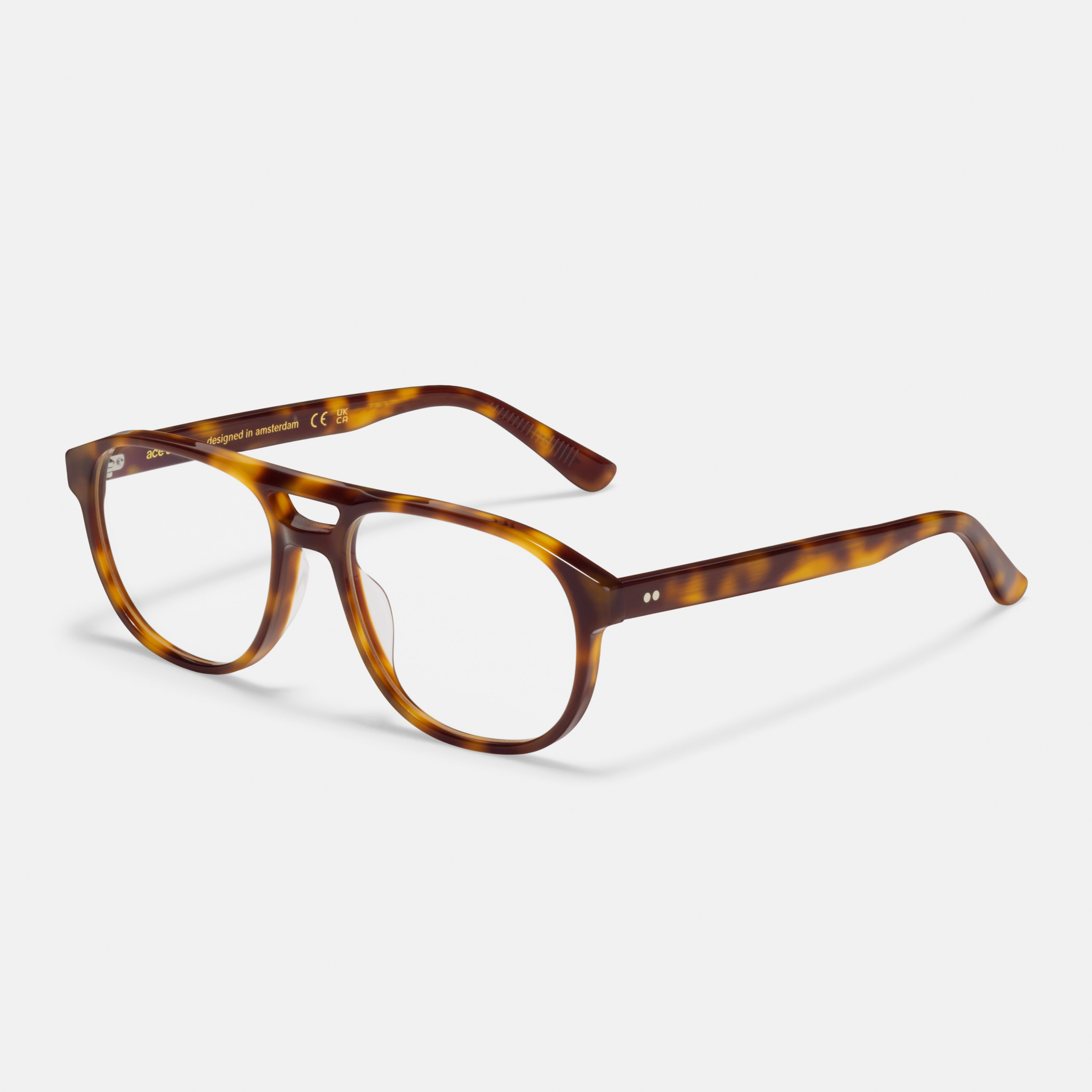 Ace & Tate Glasses |  Acetate in Black, Brown