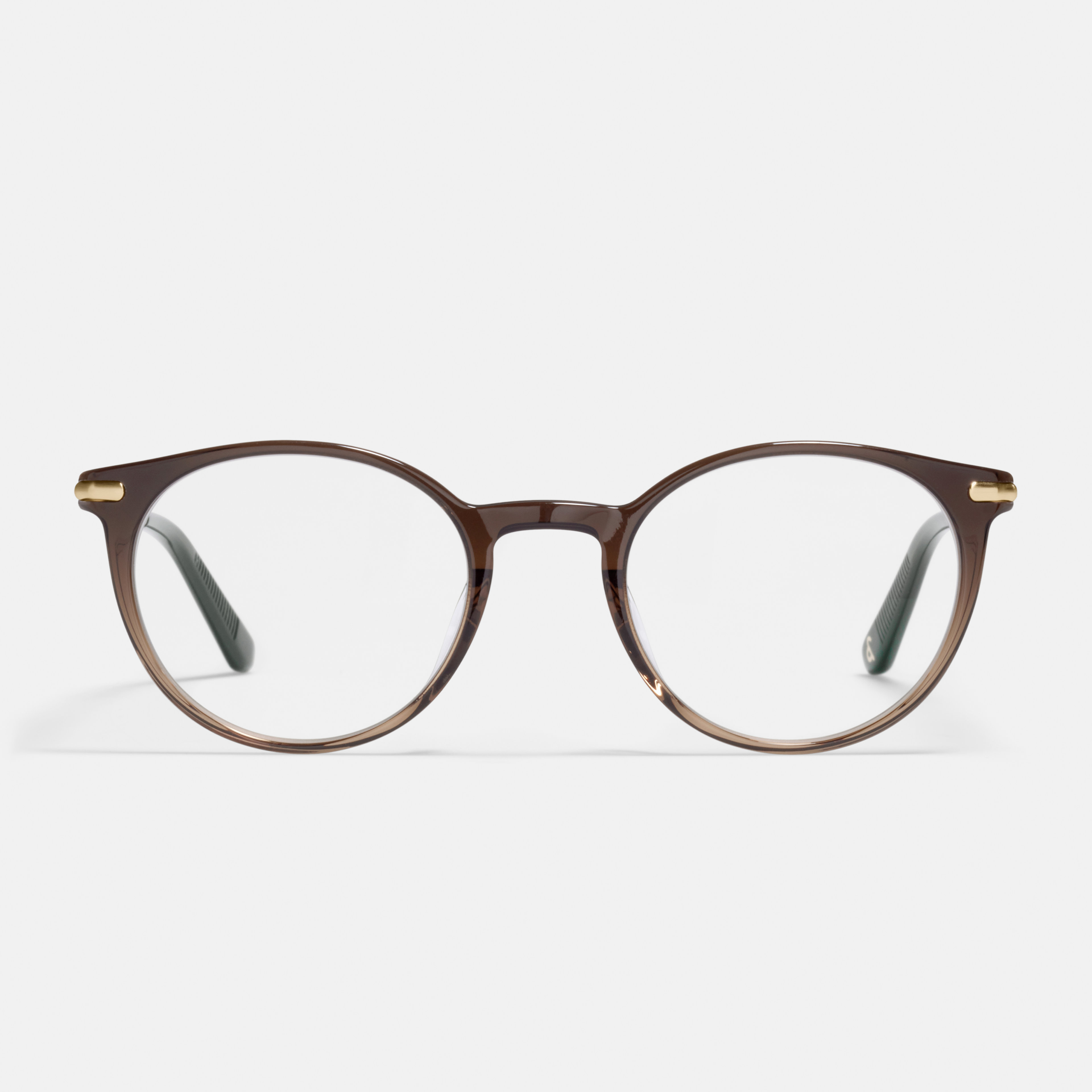 Ace & Tate Glasses |  Metal in Brown