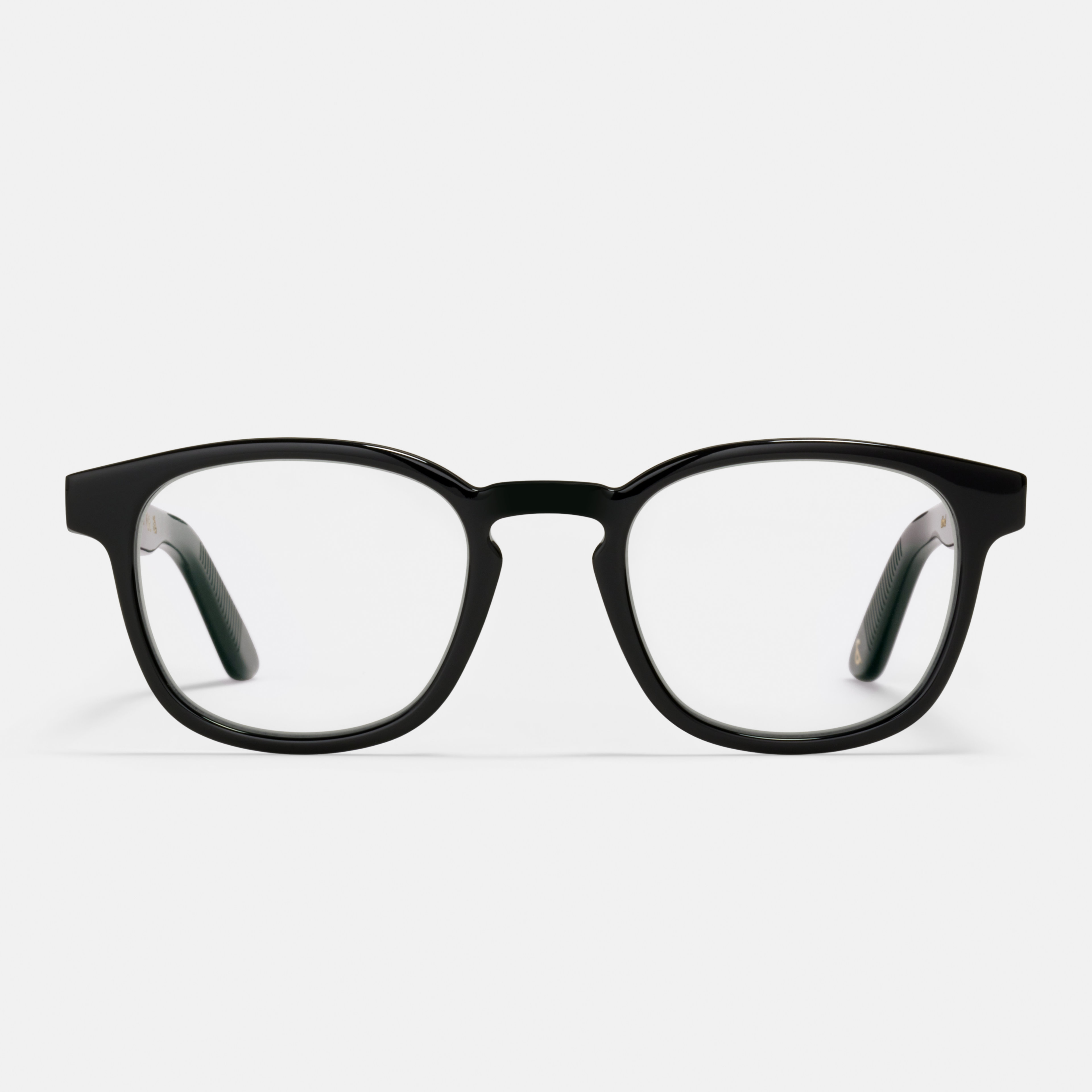 Ace & Tate Glasses | Square Acetate in Black