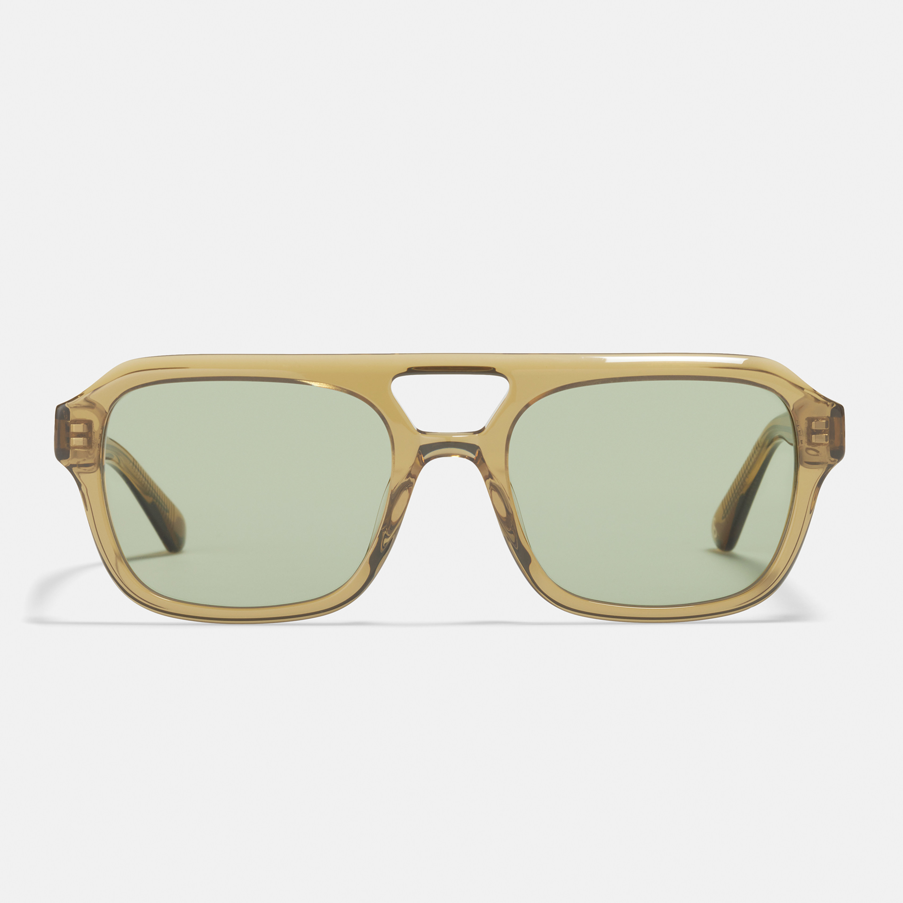 Ace & Tate Sunglasses | Square Acetate in Brown