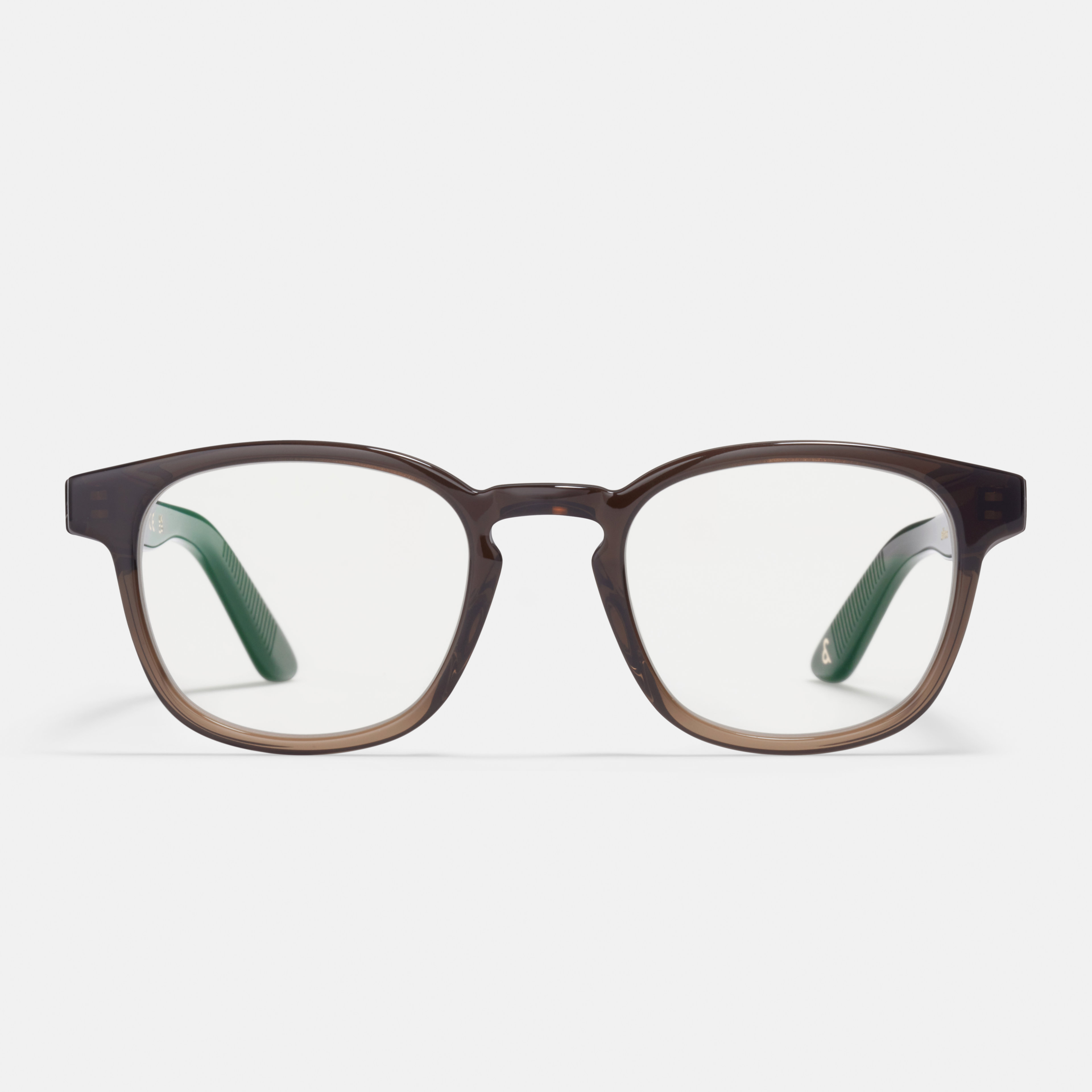 Ace & Tate Glasses | Square Acetate in Brown