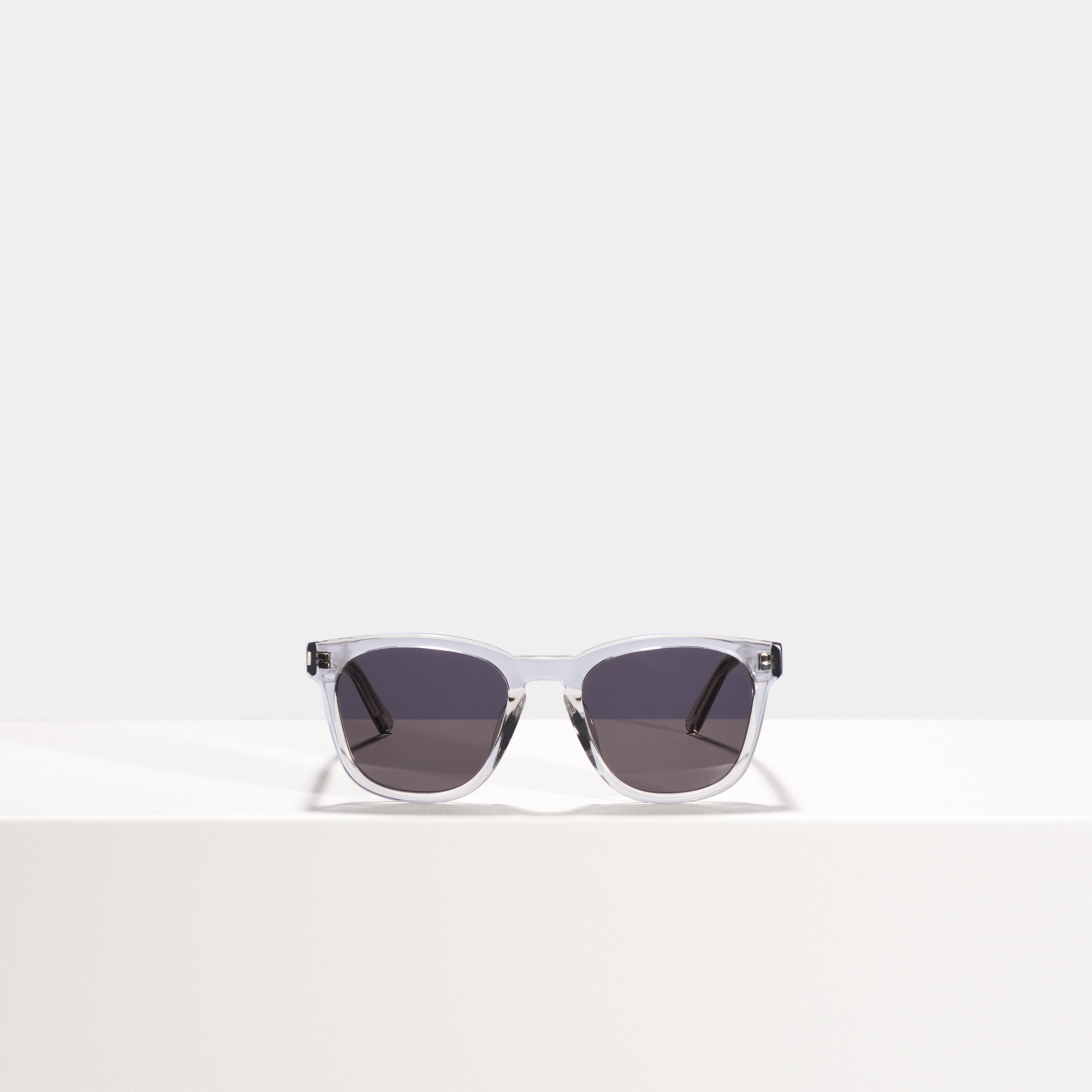 Ace & Tate Sunglasses | Square Acetate in Clear, Grey