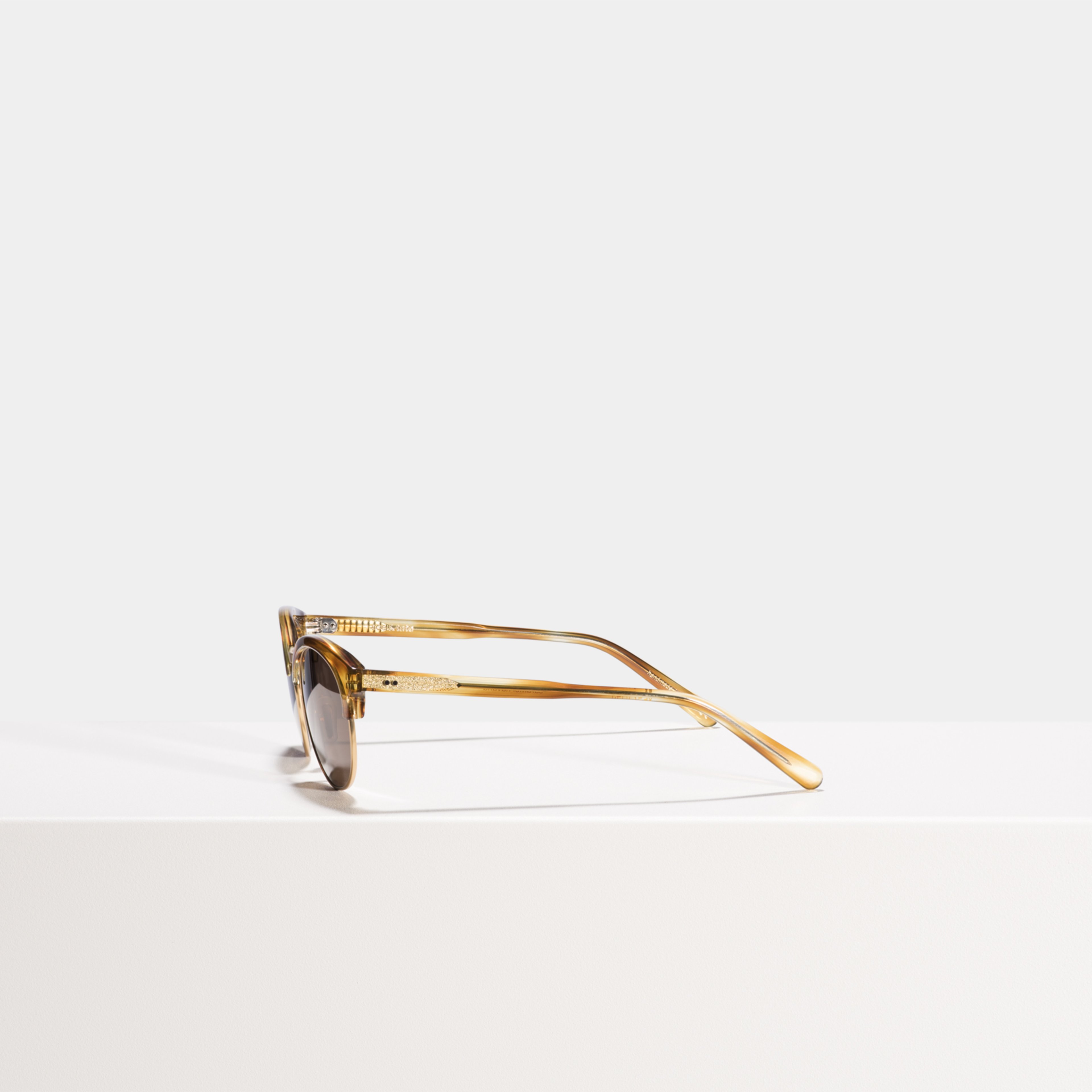 Ace & Tate Sunglasses | Round Combi in Brown, Orange
