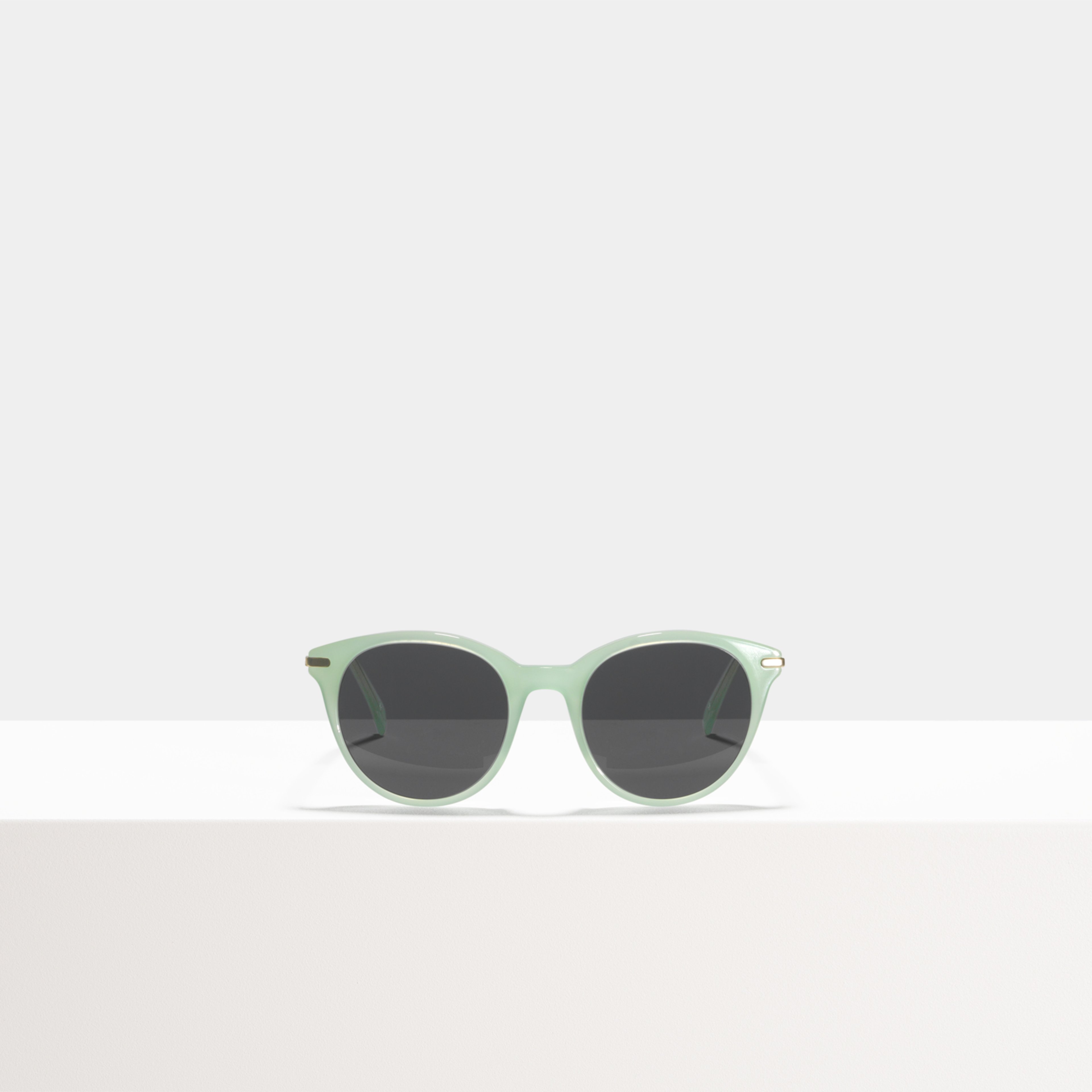 Ace & Tate Sunglasses | Round Combi in Green